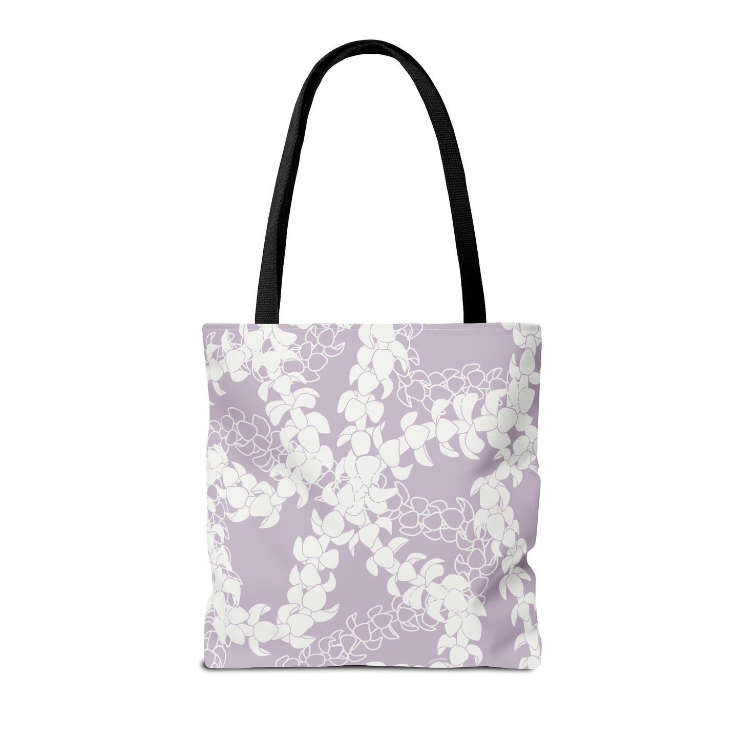 Tote Bag- Puakenikeni Lei (Pinky Periwinkle)