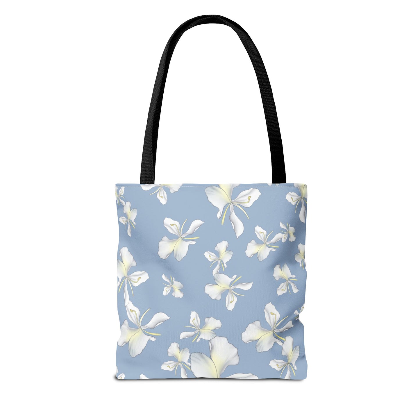 Tote bag- Awapuhi Falling  (Cyan)