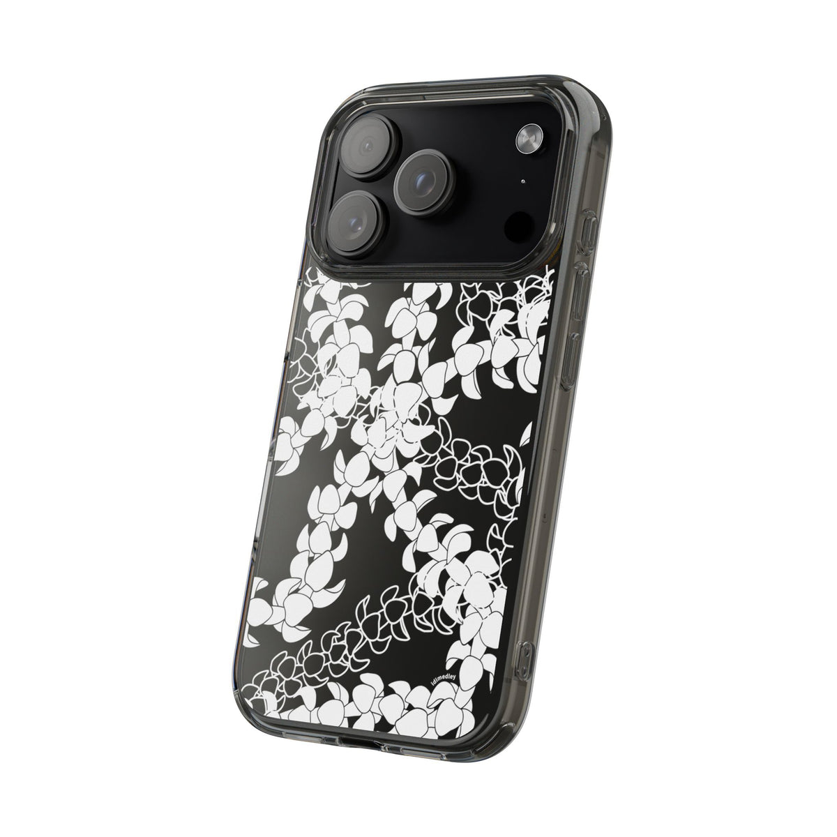 Puakenikeni Curvilinear Lei CLEAR Case