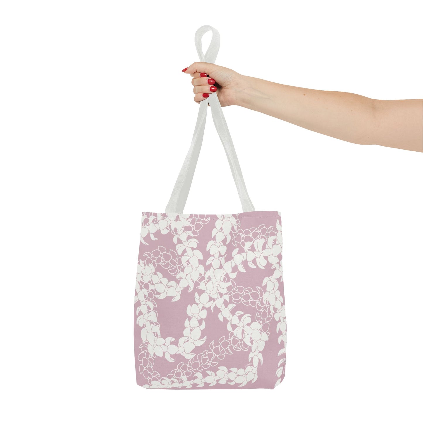 Tote Bag- Puakenikeni Lei (Rosey Pink)