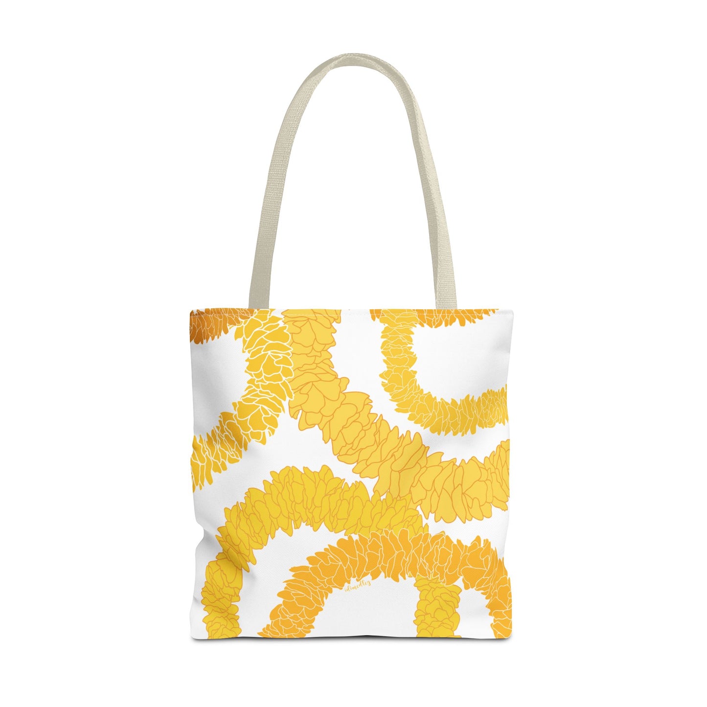 Tote Bag- Ilima Lei (White)