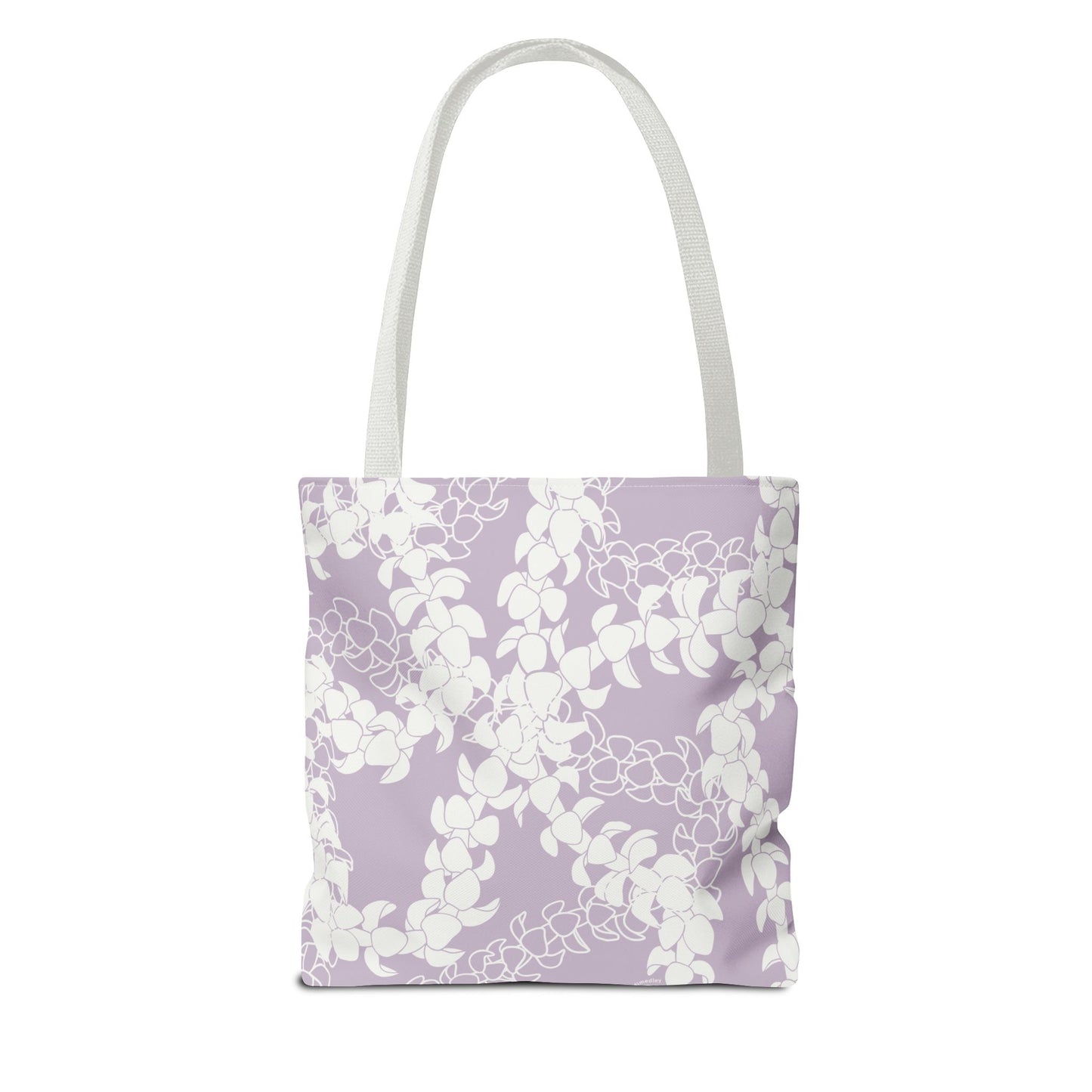 Tote Bag- Puakenikeni Lei (Pinky Periwinkle)