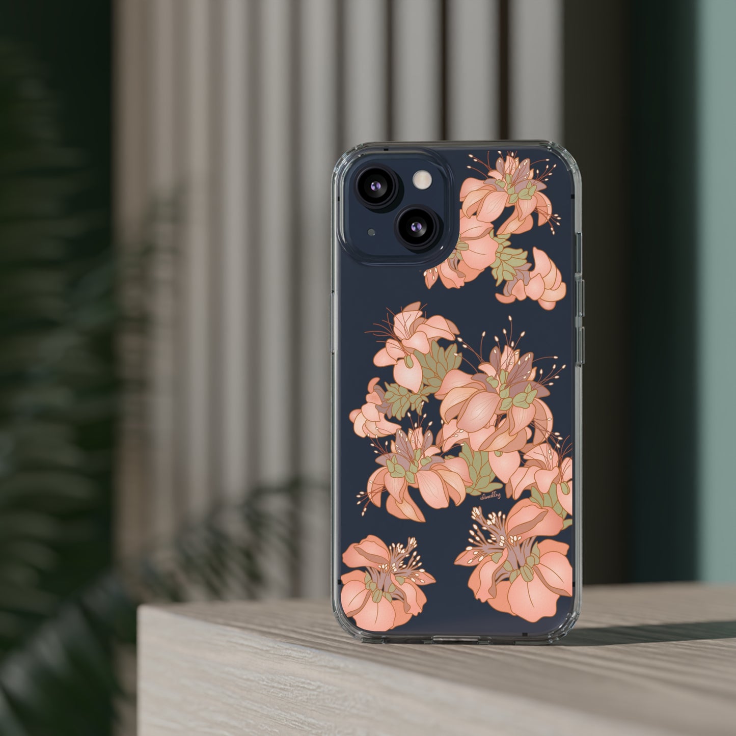 Wili Wili Flowers CLEAR Case