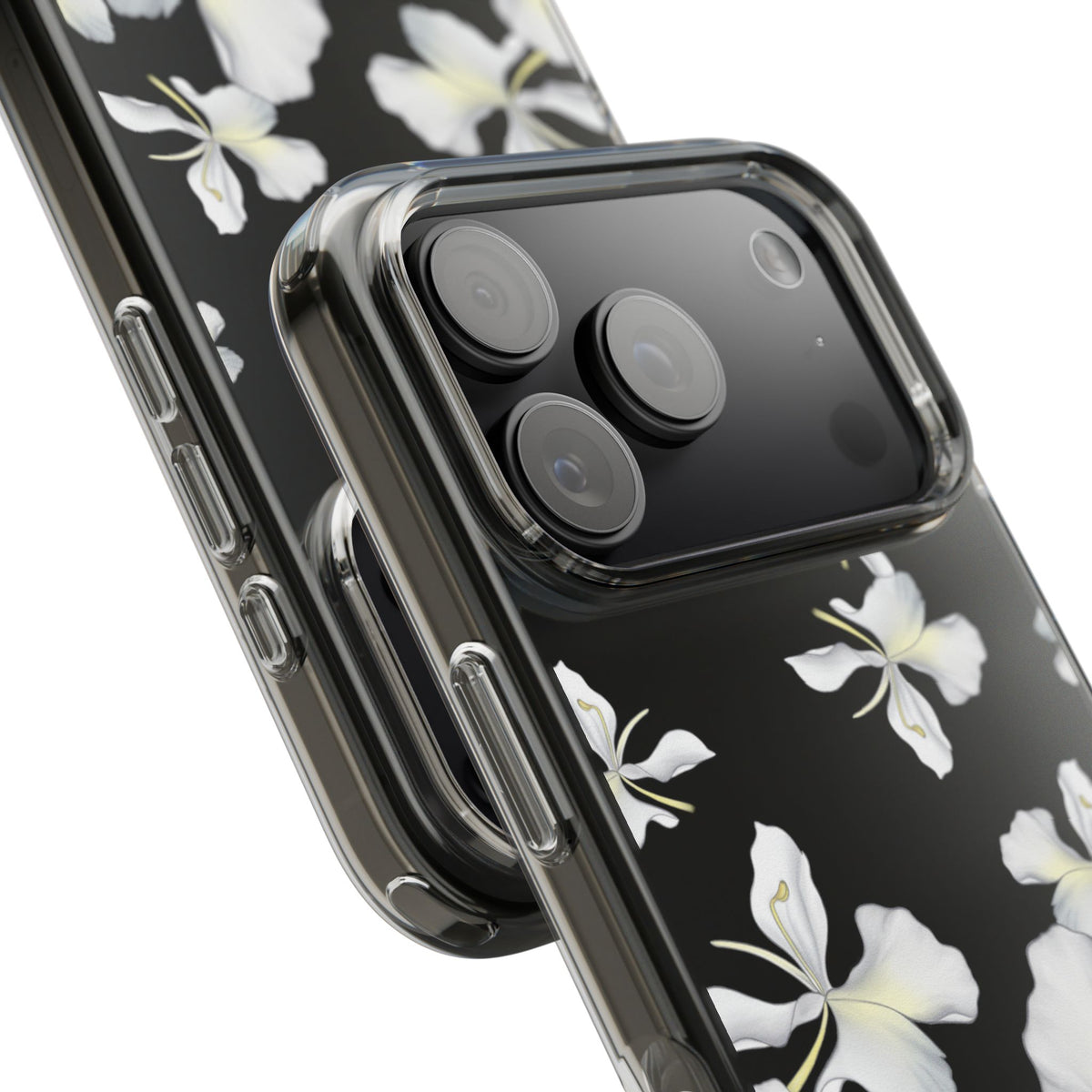 Awapuhi Butterfly Ginger Falling Flowers CLEAR Case
