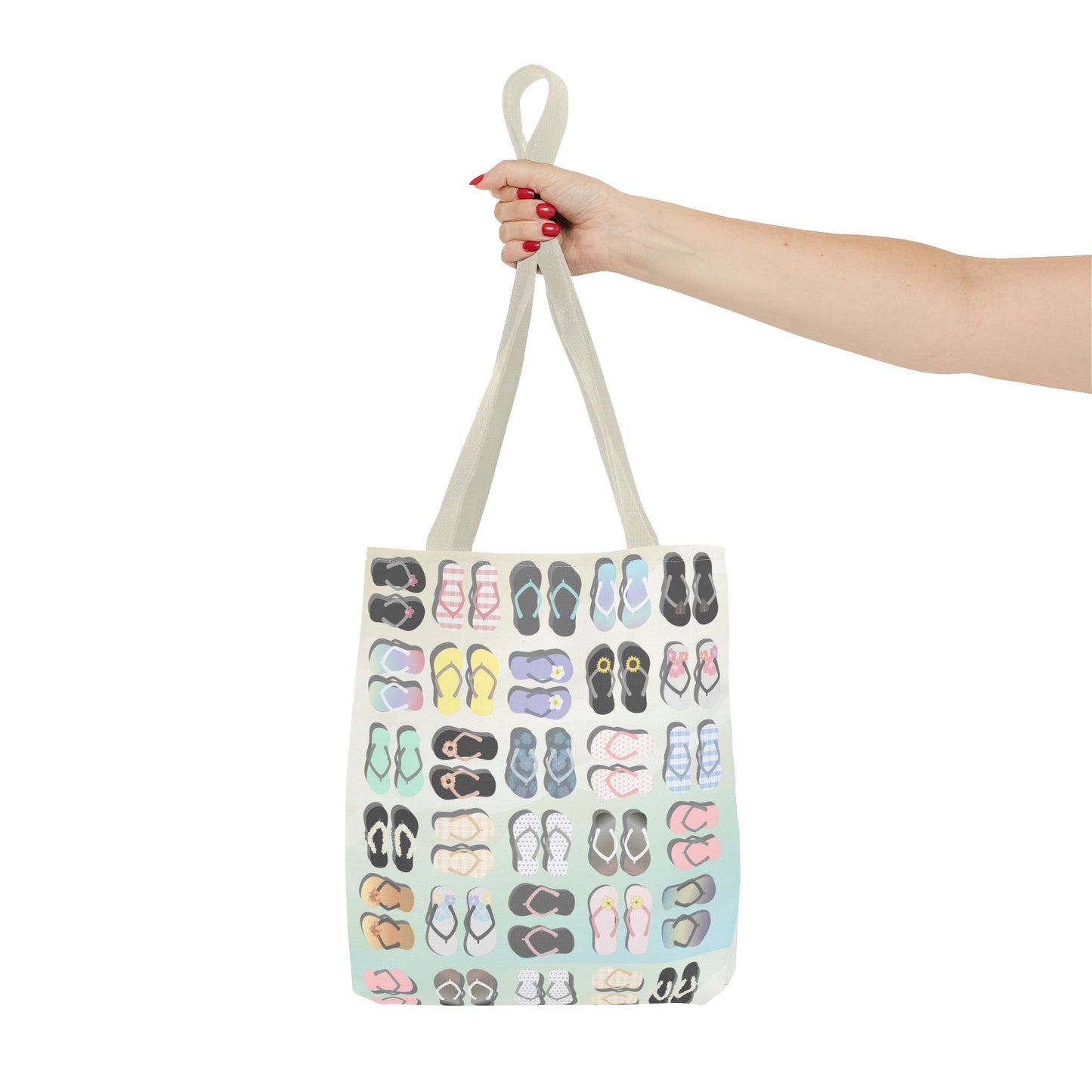 Tote bag- Sandy Pua Toes in my Rubbah Slippahs