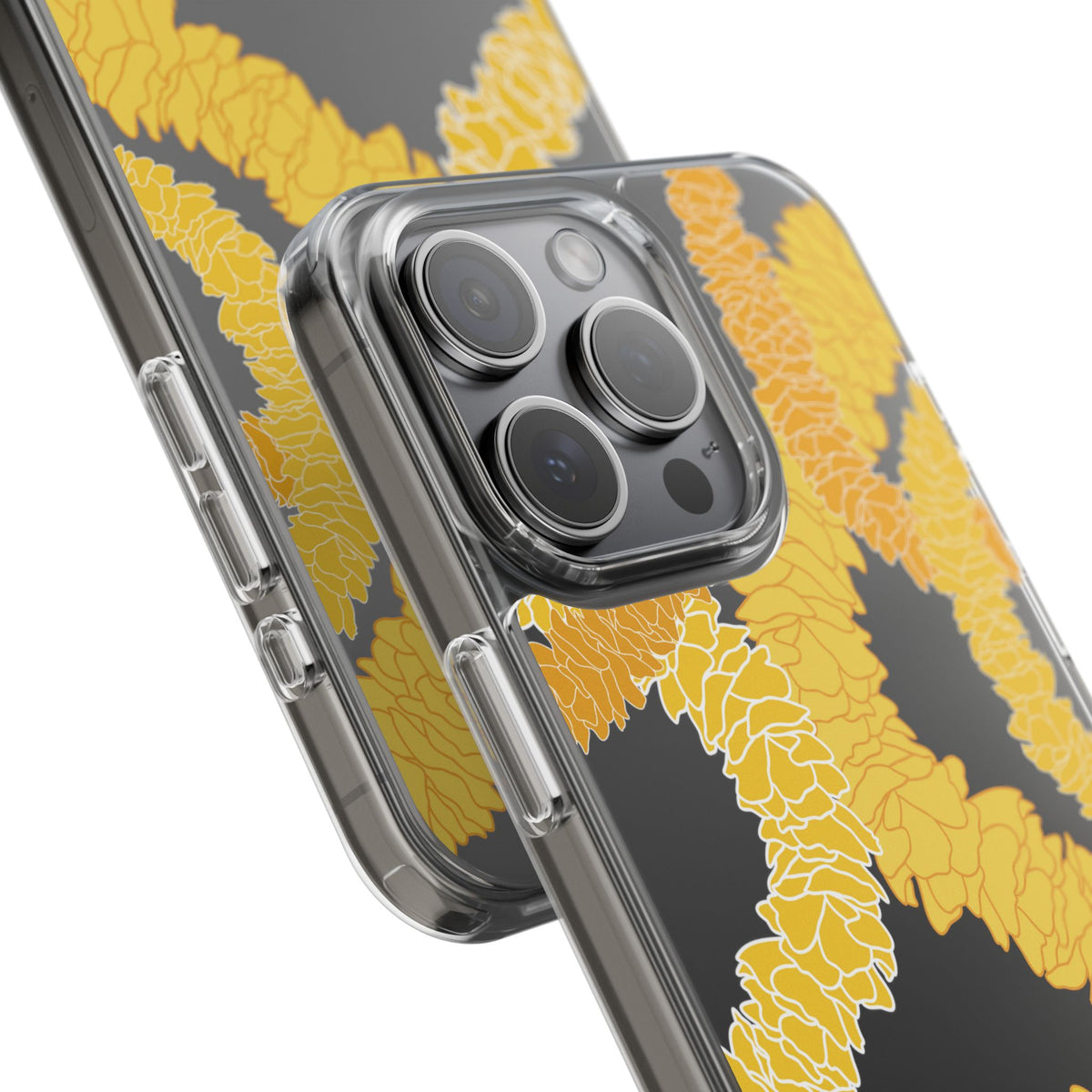 Ilima Flower Lei CLEAR Case