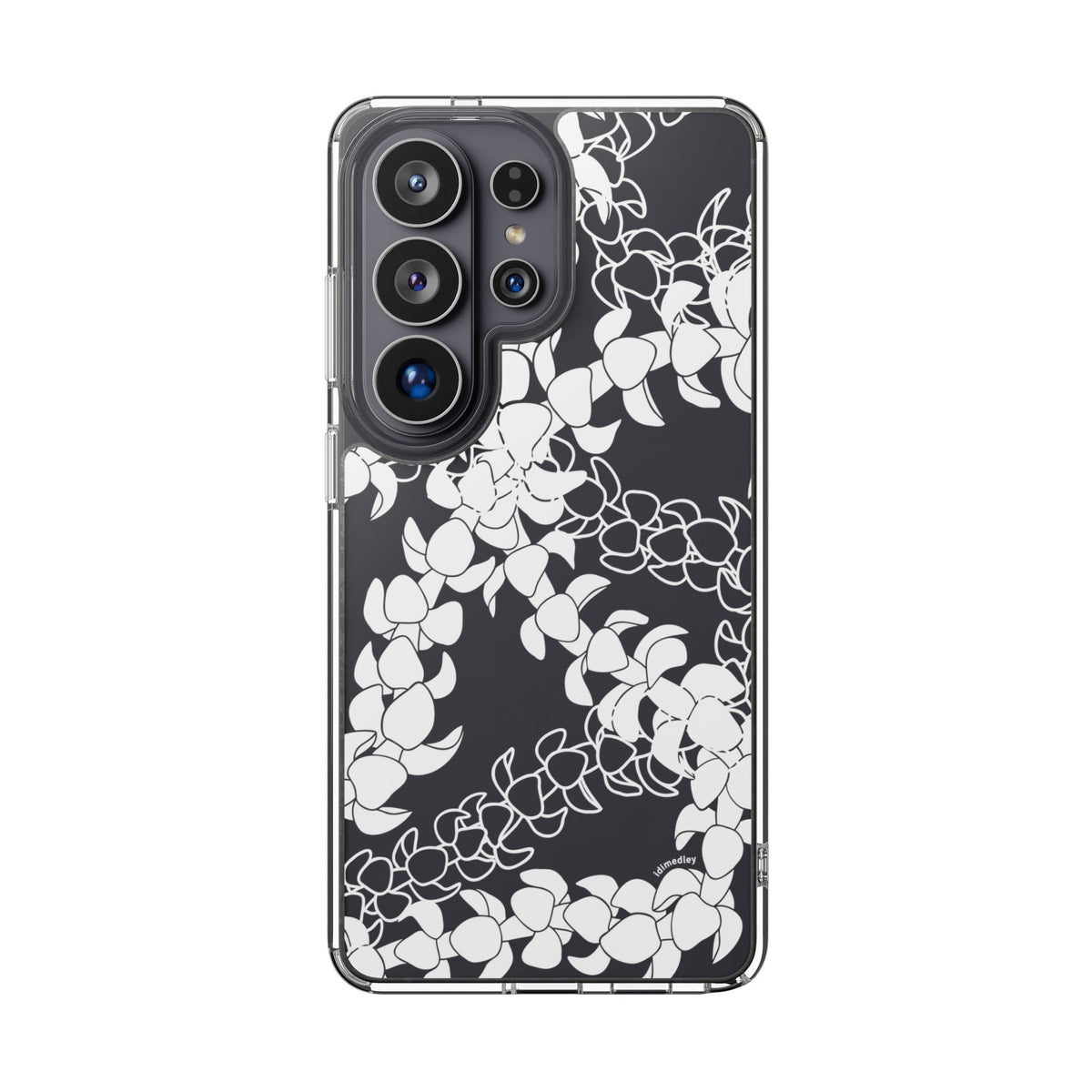 Puakenikeni Curvilinear Lei CLEAR Case
