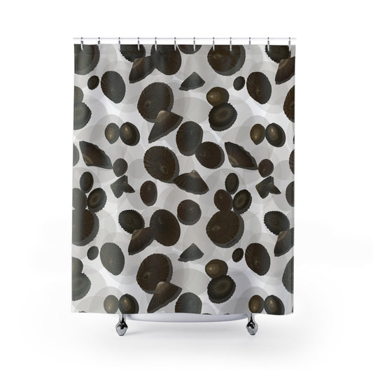 Shower Curtain- Lil Opihi White