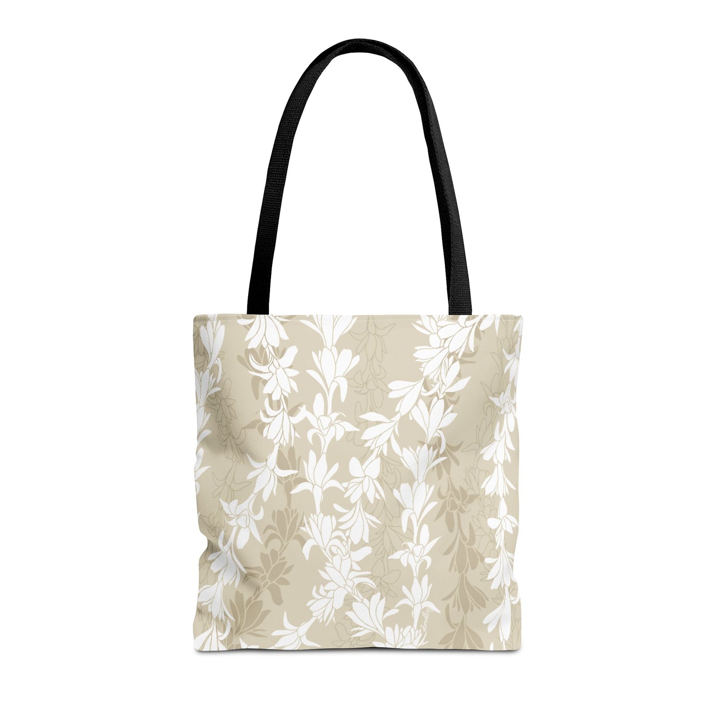 Tote bag- Tuberoses for Nohea (Sand)