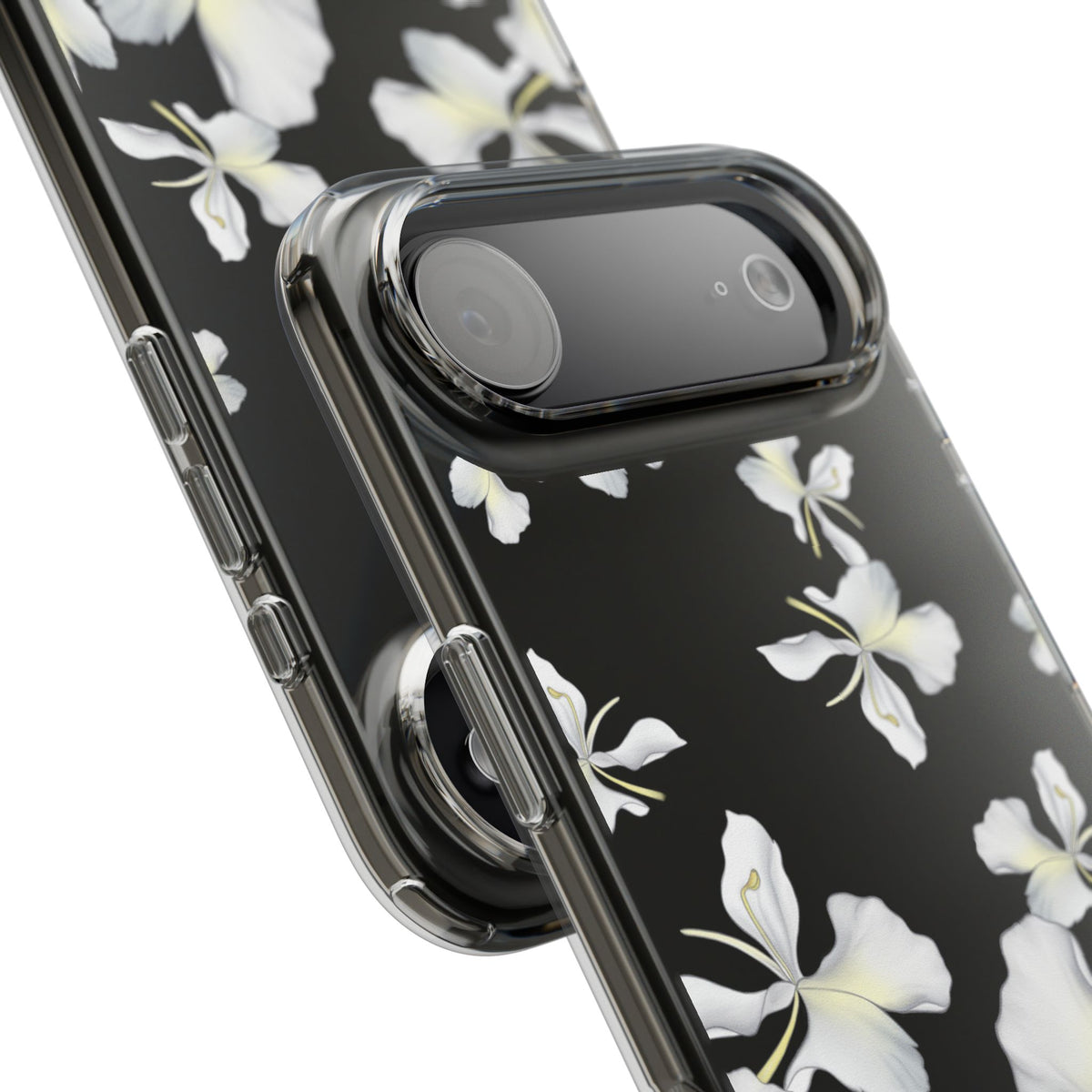 Awapuhi Butterfly Ginger Falling Flowers CLEAR Case