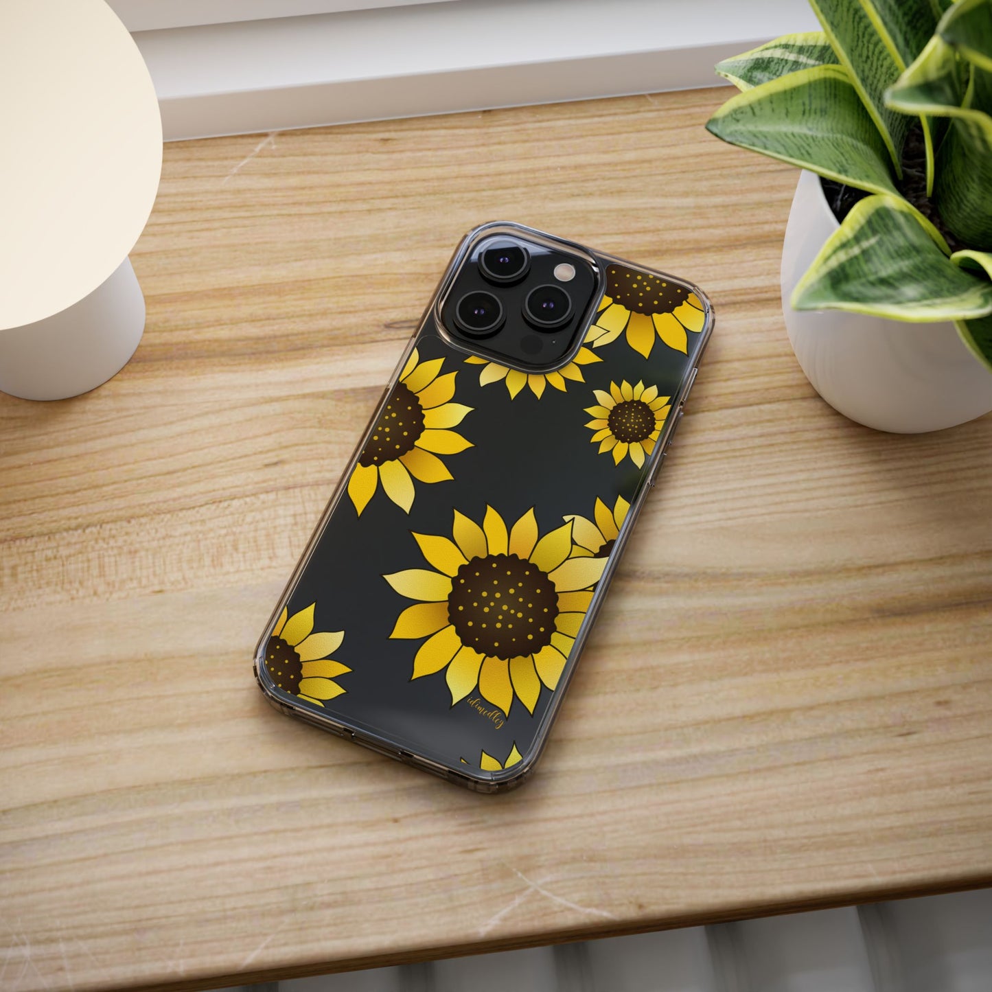 Sunflowers CLEAR Case