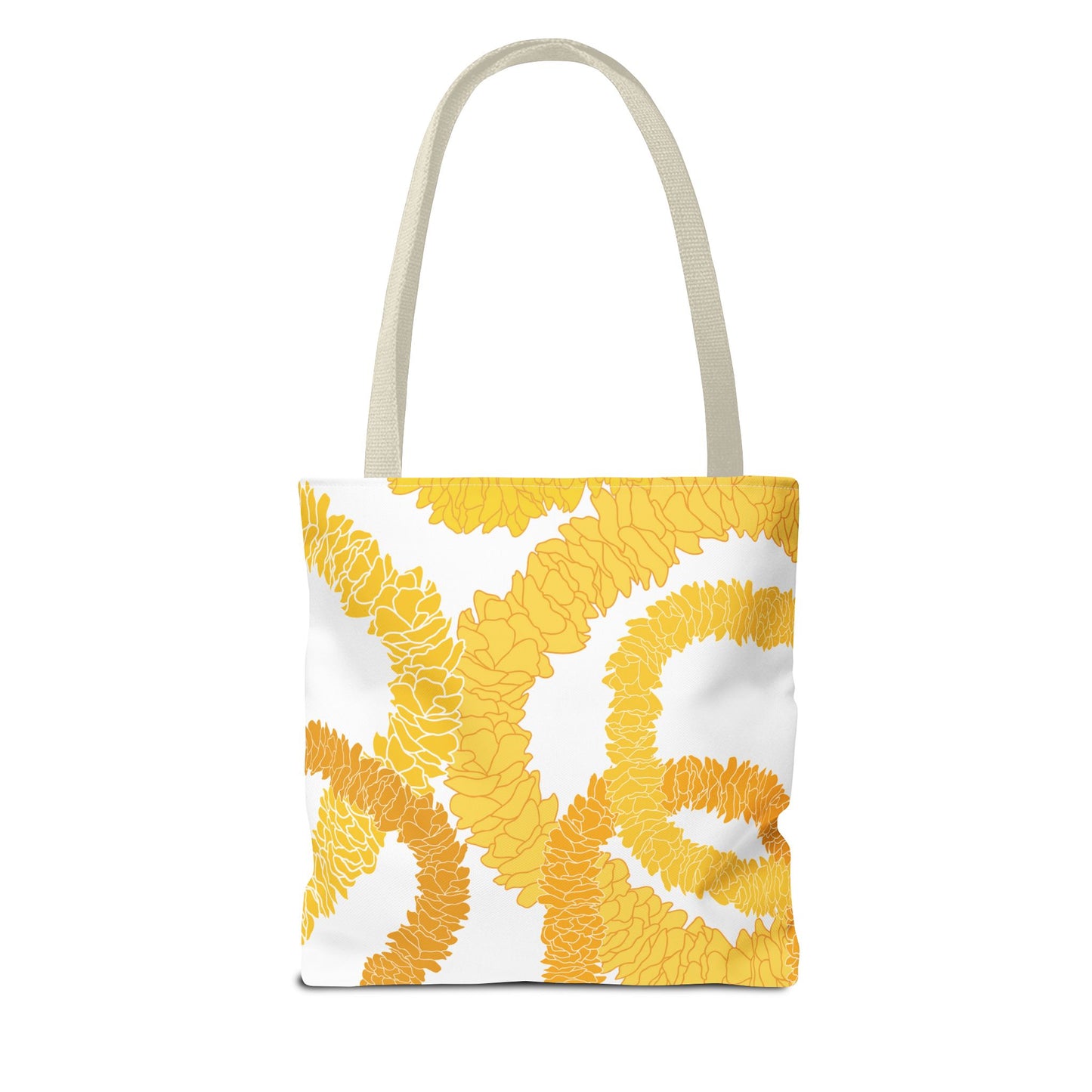 Tote Bag- Ilima Lei (White)