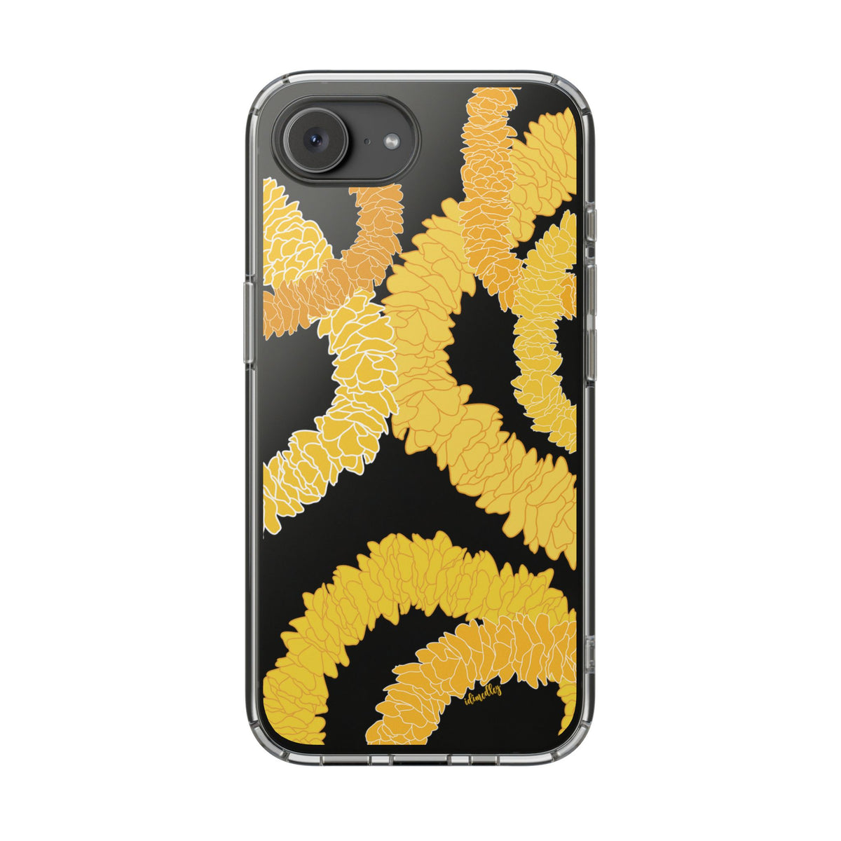 Ilima Flower Lei CLEAR Case