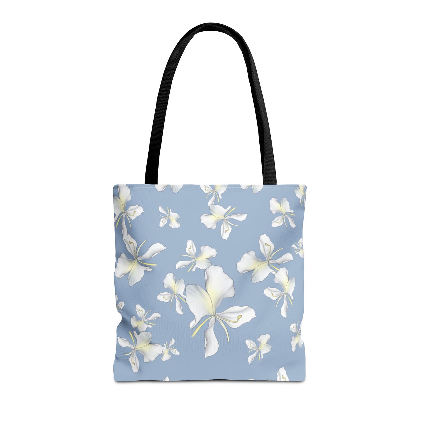 Tote bag- Awapuhi Falling  (Cyan)