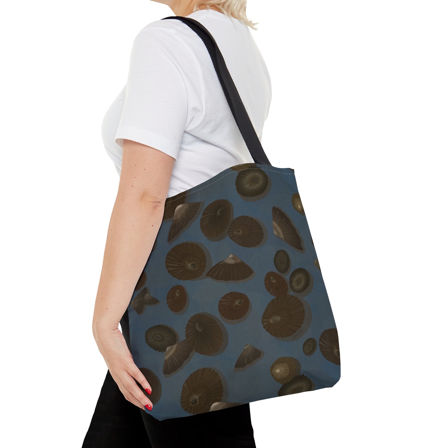 Tote bag- Lil Opihi Blue