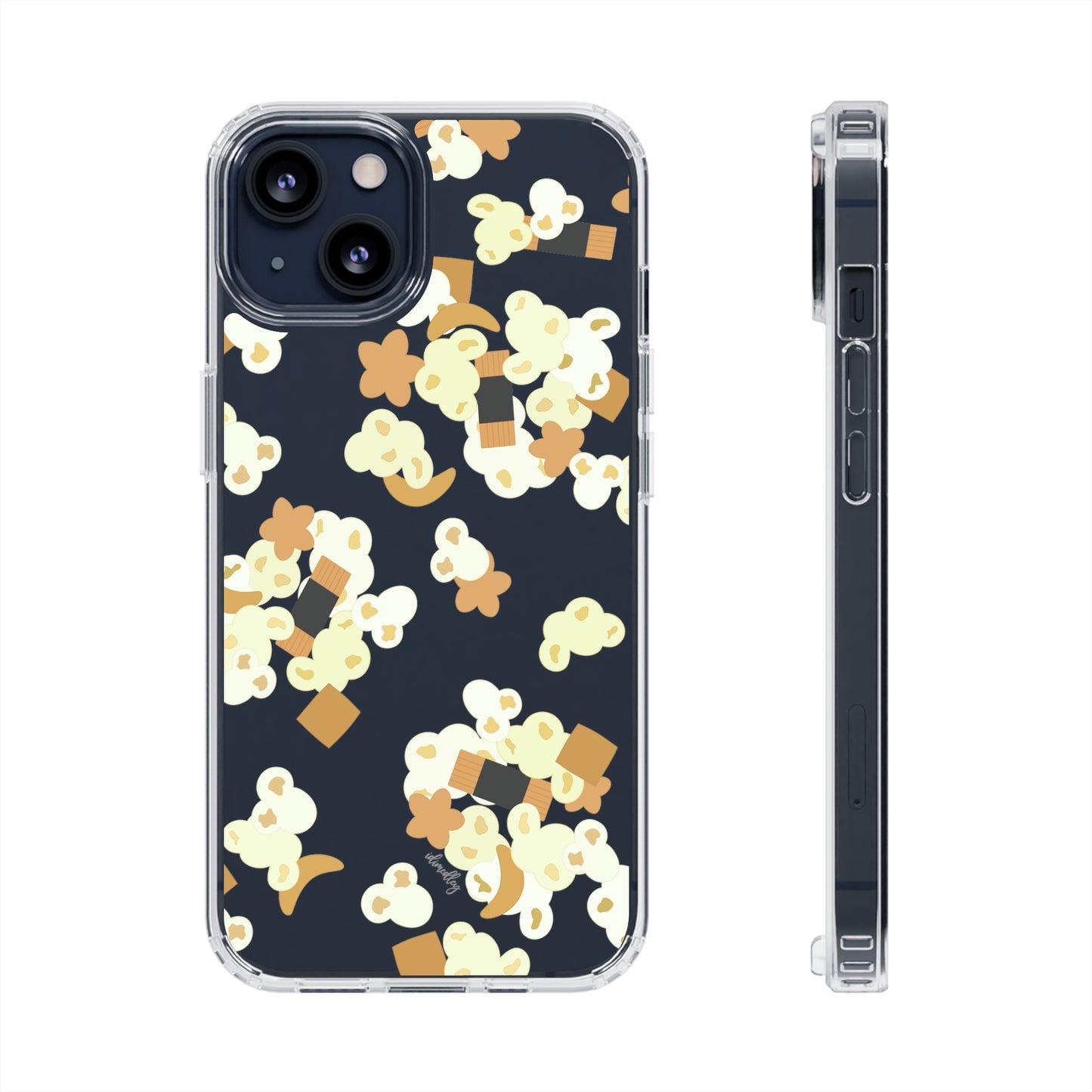 Hurricane Popcorn CLEAR Case