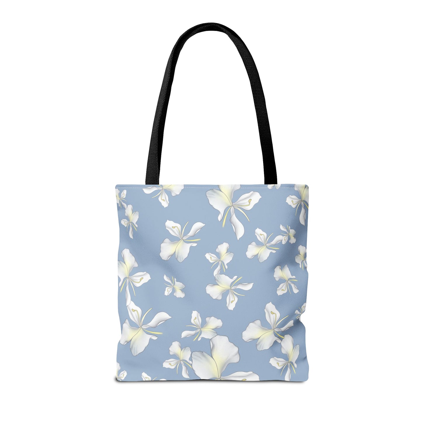 Tote bag- Awapuhi Falling  (Cyan)