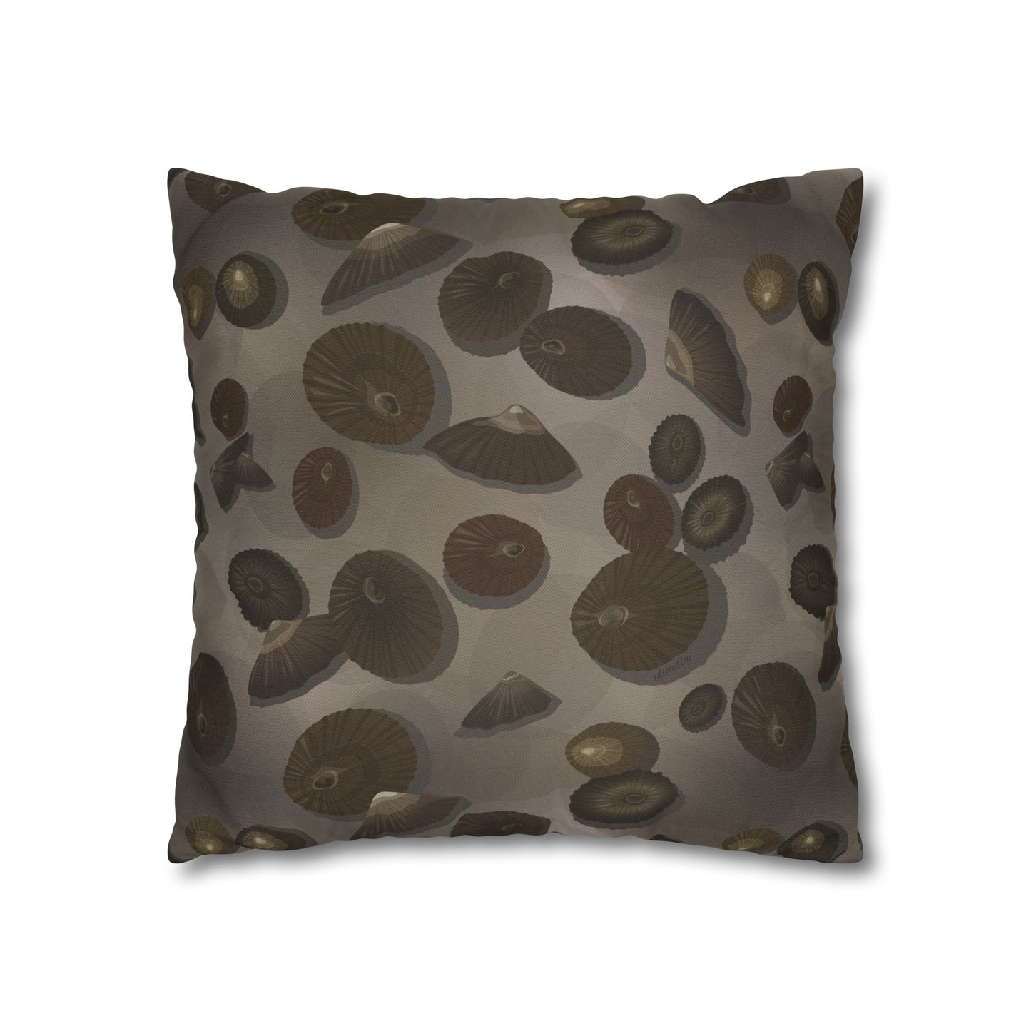 Pillow Case- Lil Opihi in Brown