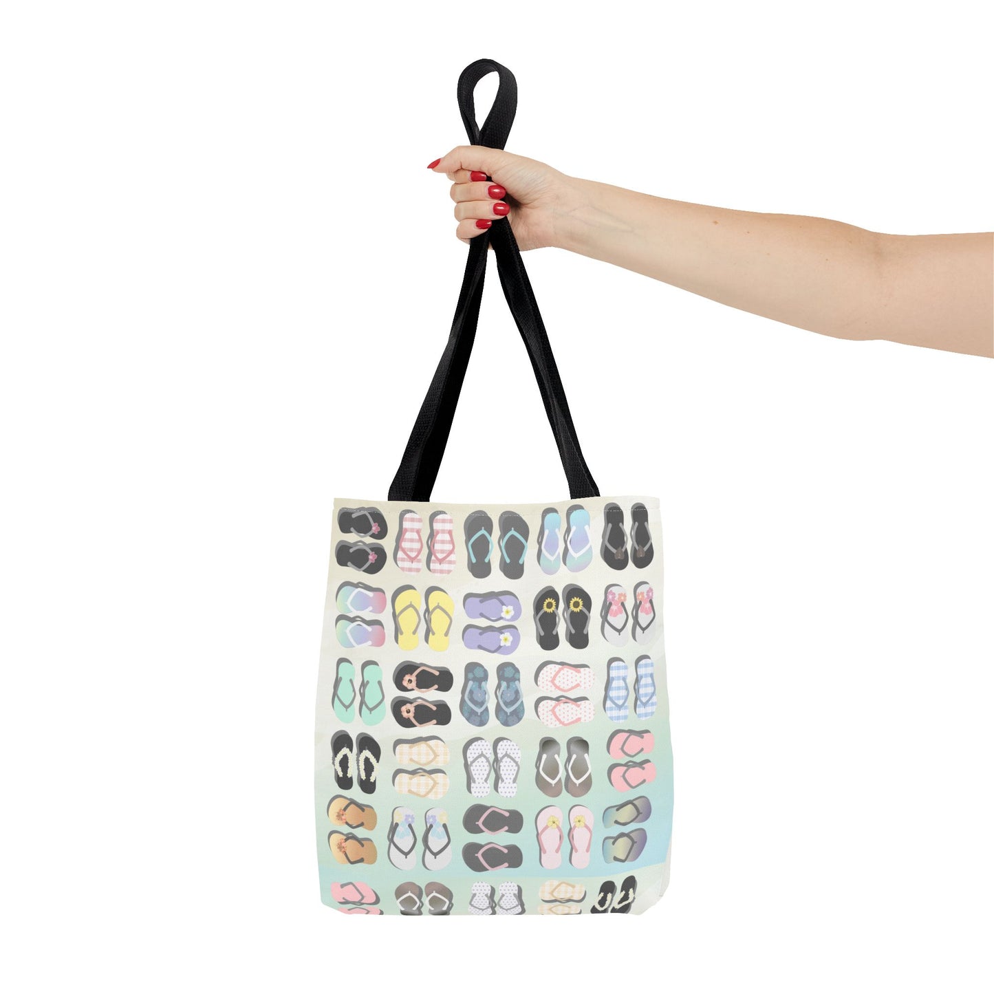 Tote bag- Sandy Pua Toes in my Rubbah Slippahs