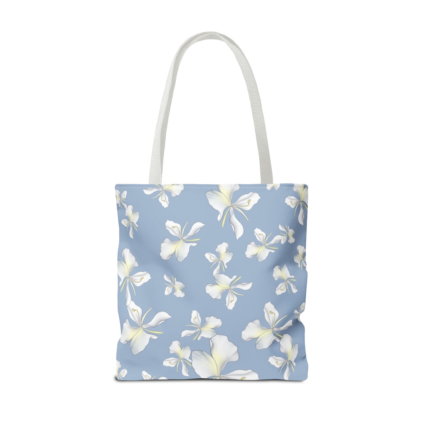 Tote bag- Awapuhi Falling  (Cyan)