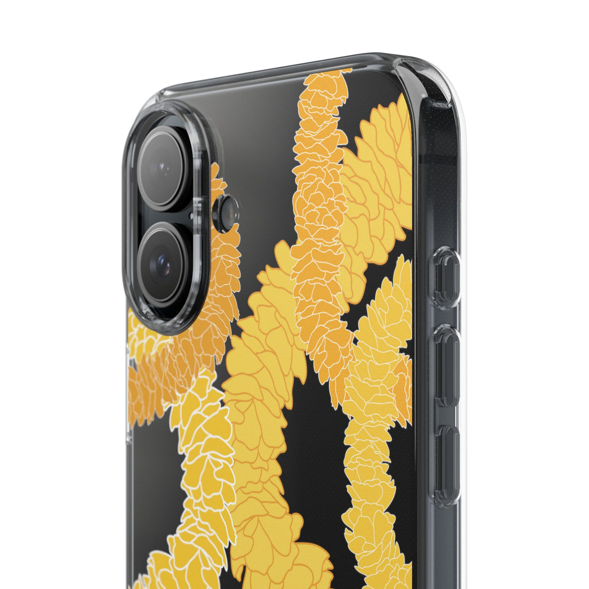 Ilima Flower Lei CLEAR Case