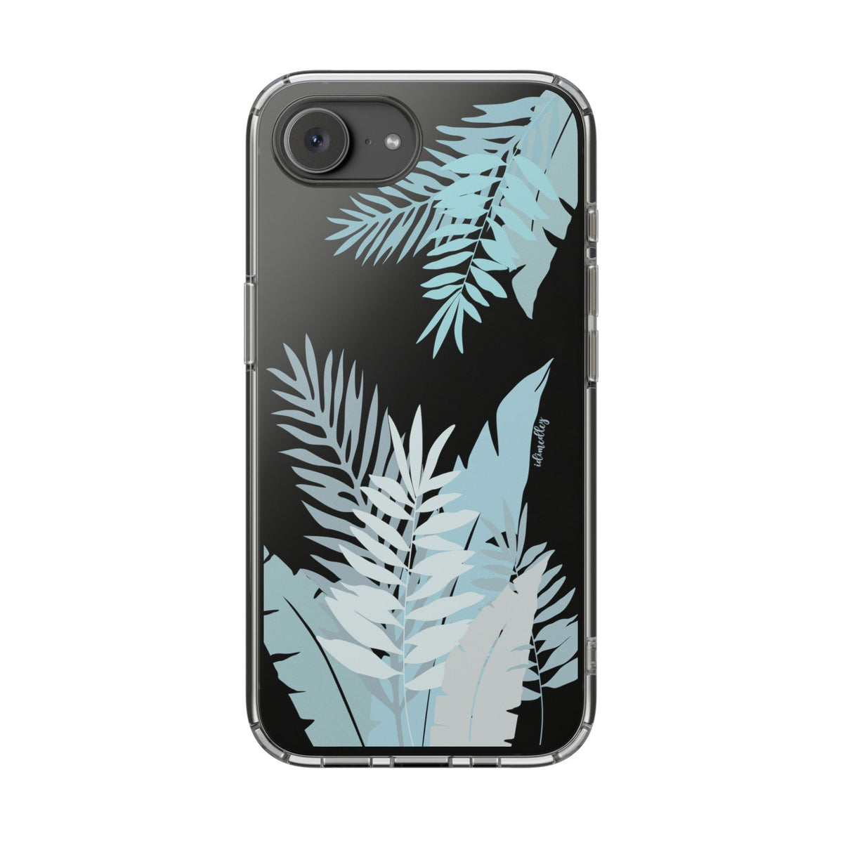 Whispering Leaves (Blue) CLEAR Case
