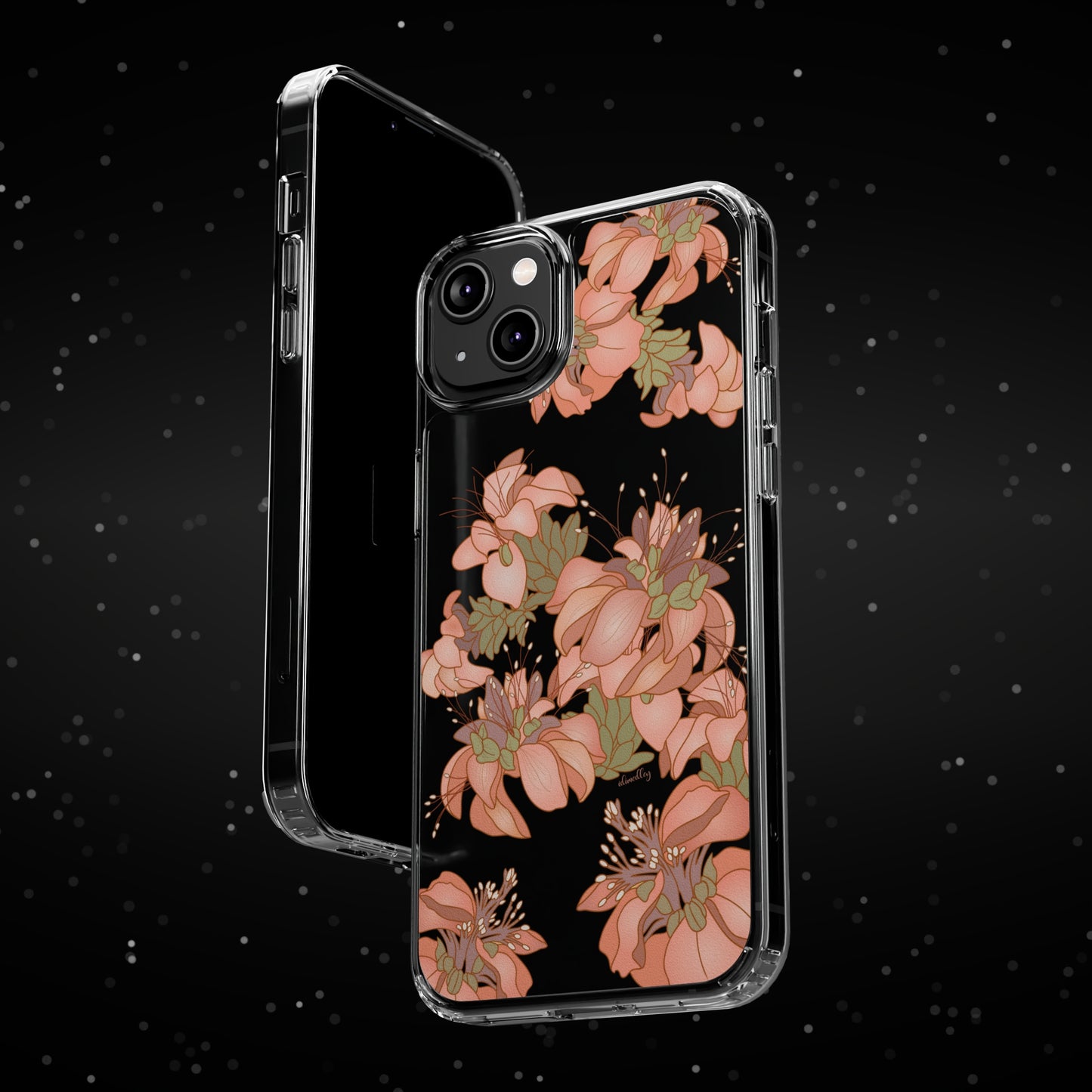 Wili Wili Flowers CLEAR Case