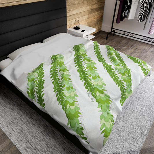 Velveteen Blanket- Pakalana Twirls