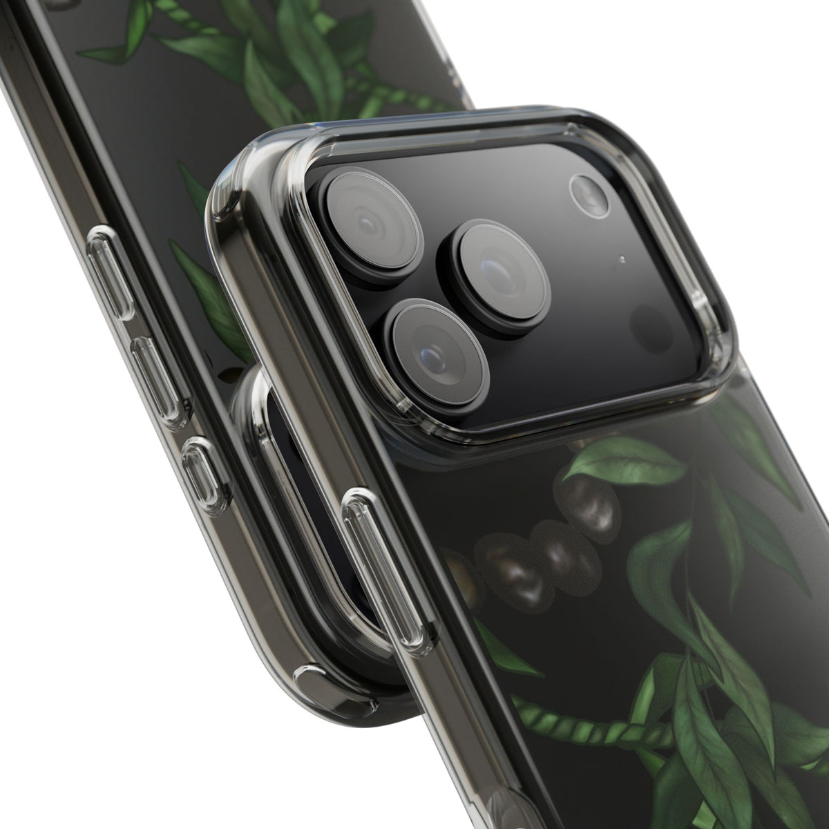 Kukui Nut, Maile and Ti Leaf Lei CLEAR Case