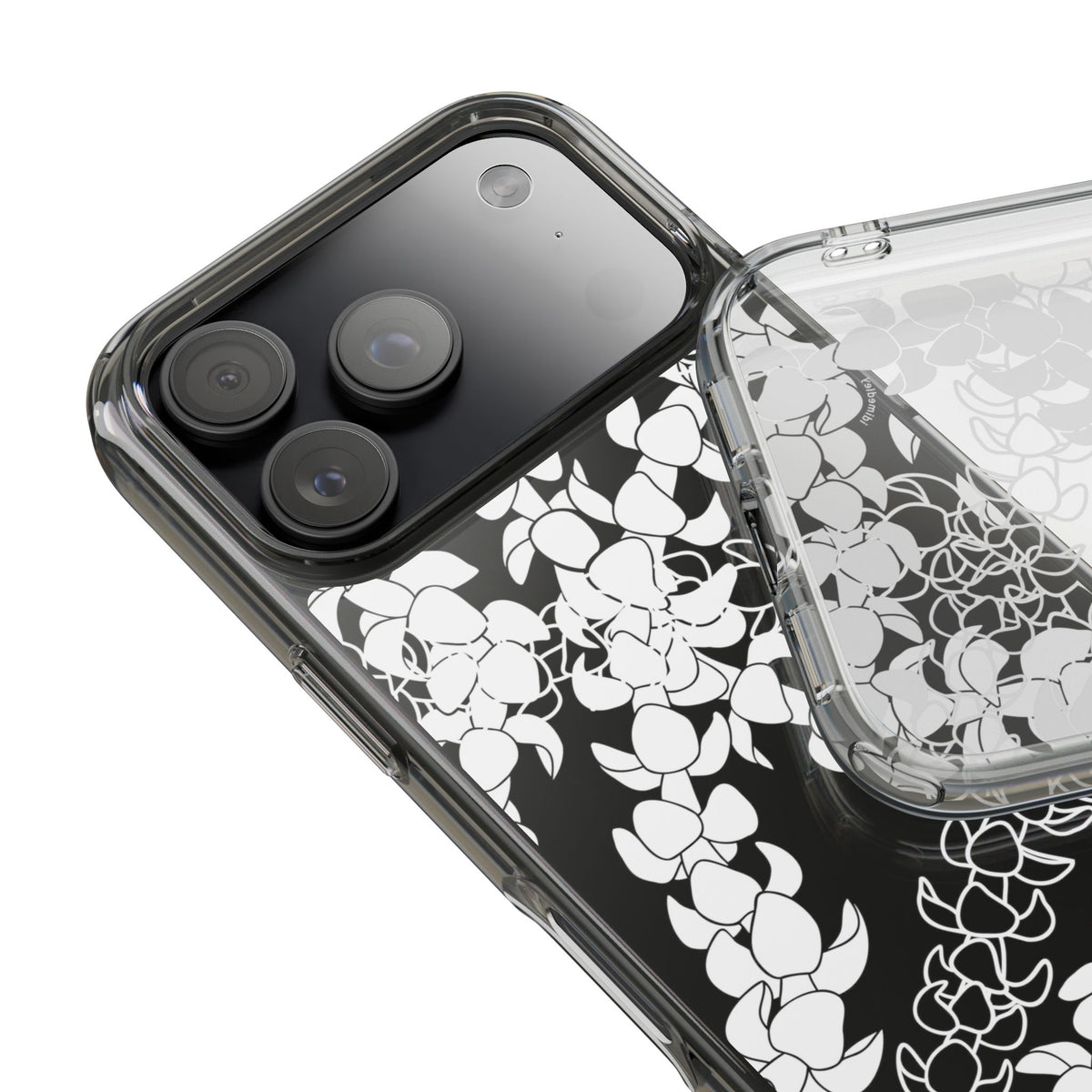 Puakenikeni Curvilinear Lei CLEAR Case