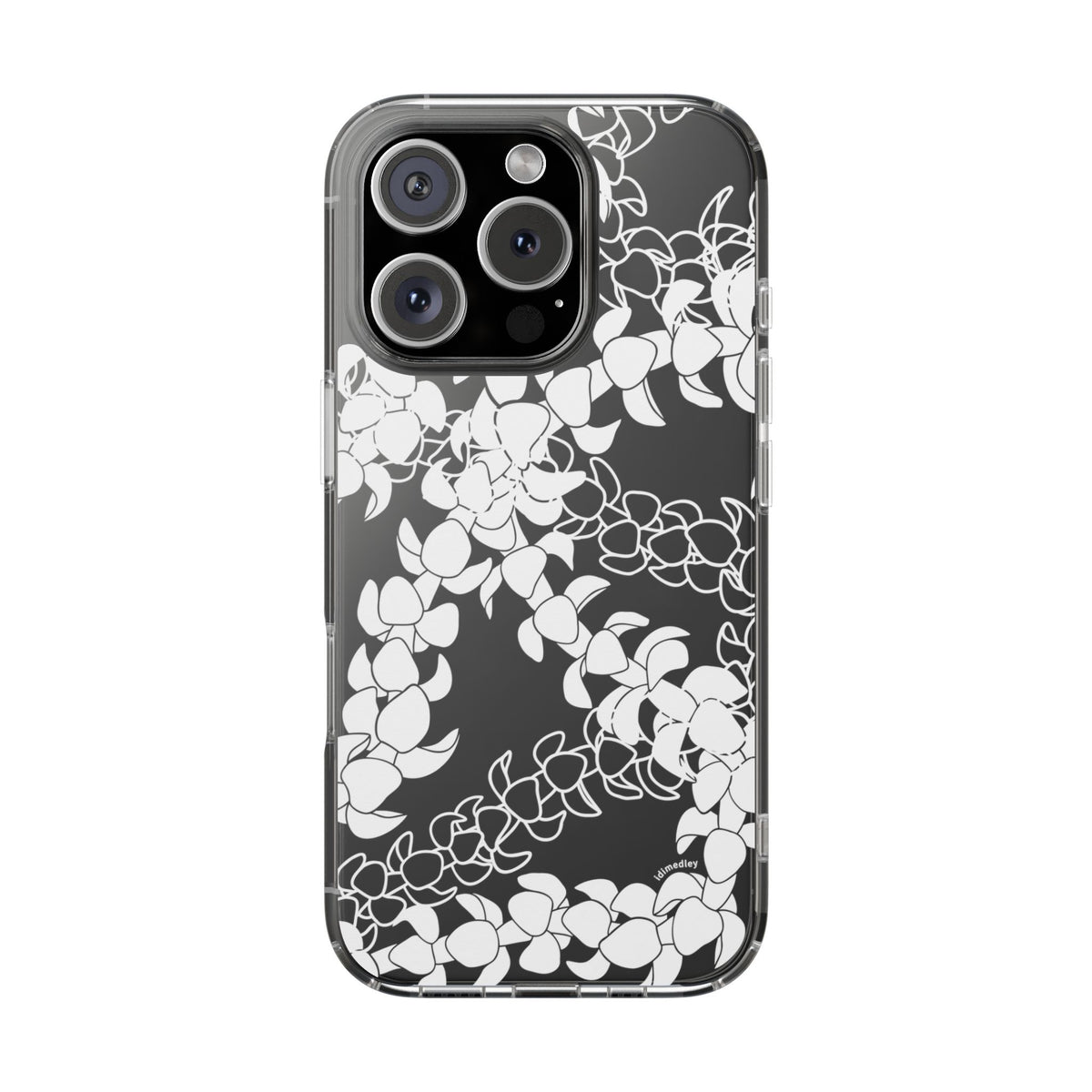Puakenikeni Curvilinear Lei CLEAR Case