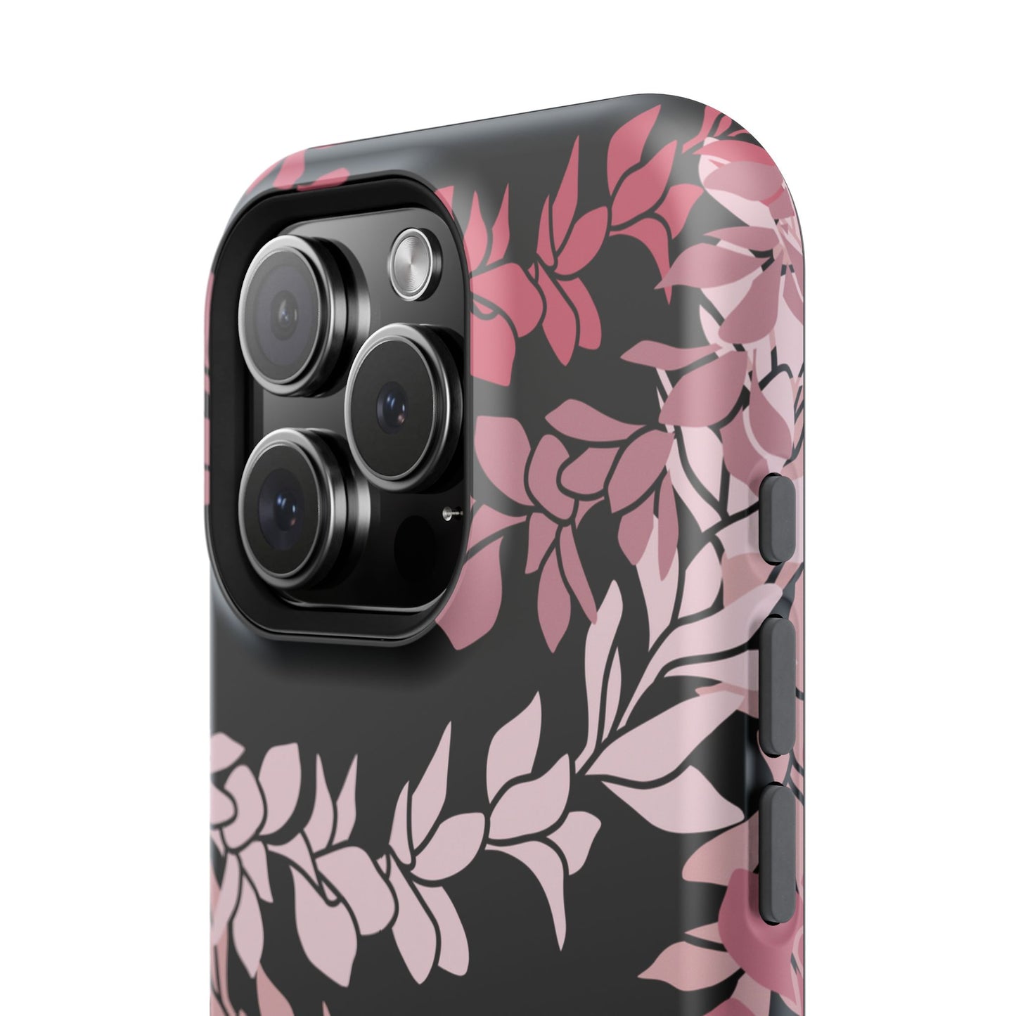 Plumeria Leis in Color Me Pinks (Black)
