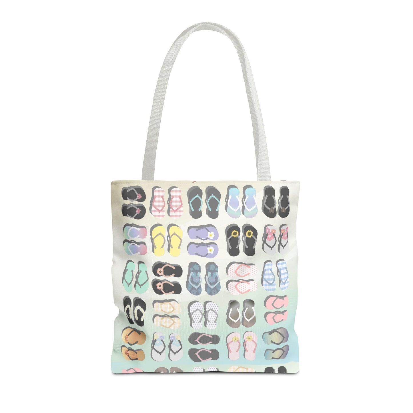 Tote bag- Sandy Pua Toes in my Rubbah Slippahs