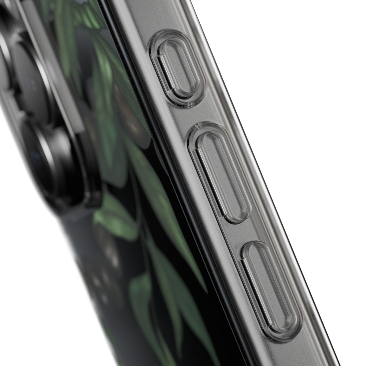 Kukui Nut, Maile and Ti Leaf Lei CLEAR Case