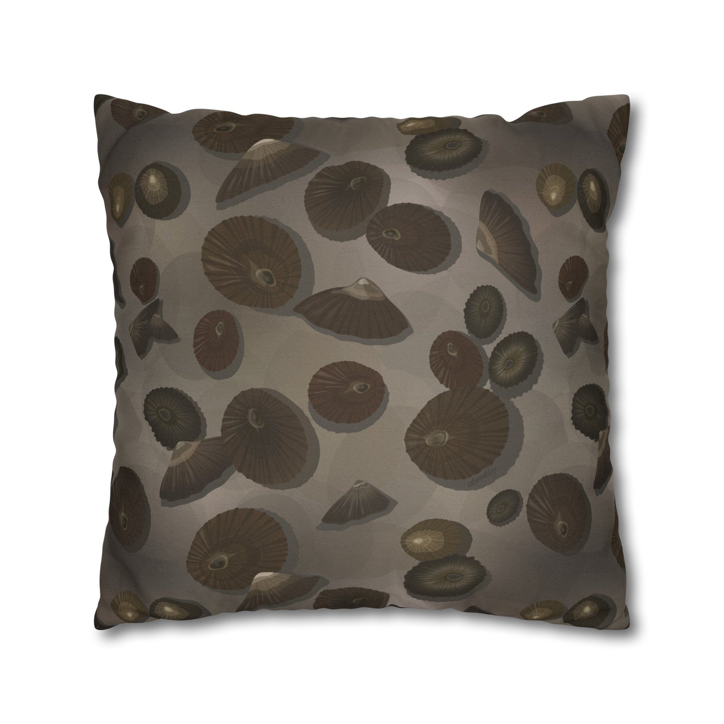 Pillow Case- Lil Opihi in Brown