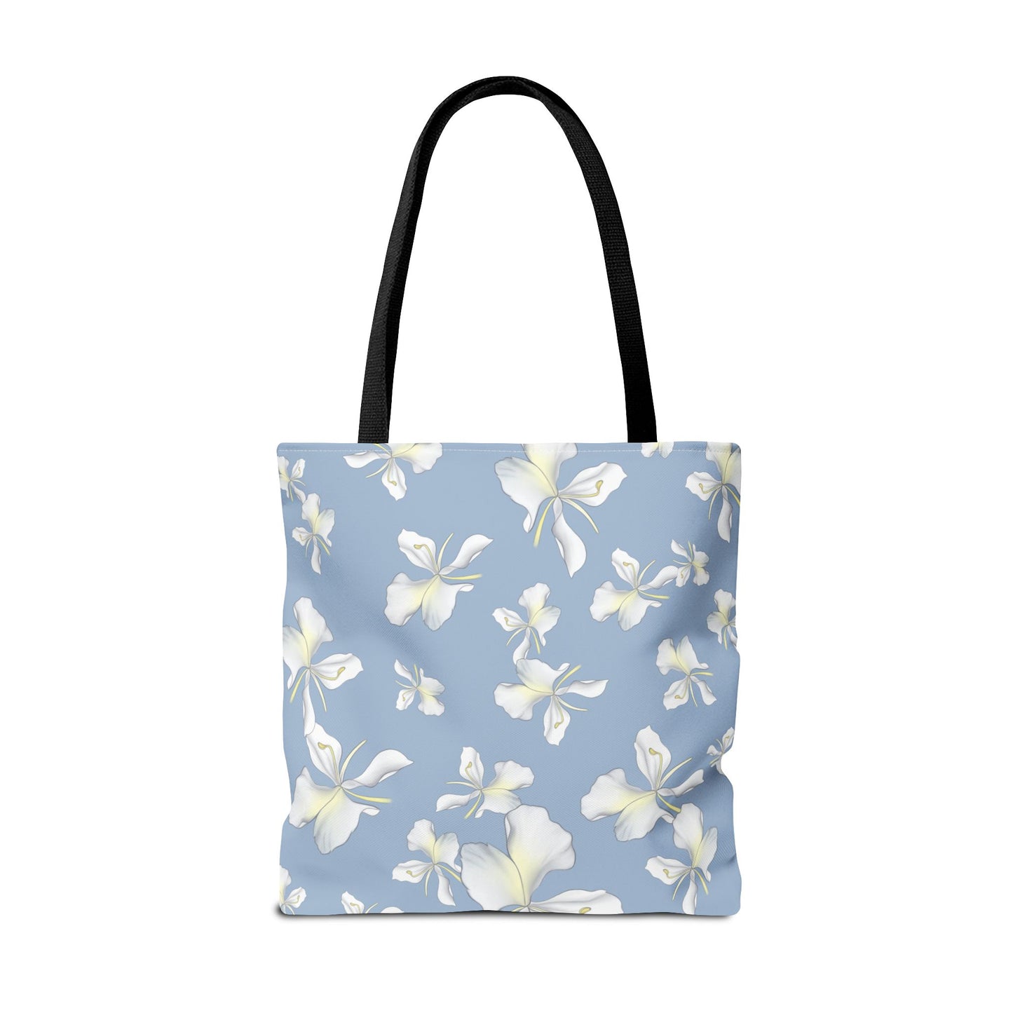 Tote bag- Awapuhi Falling  (Cyan)