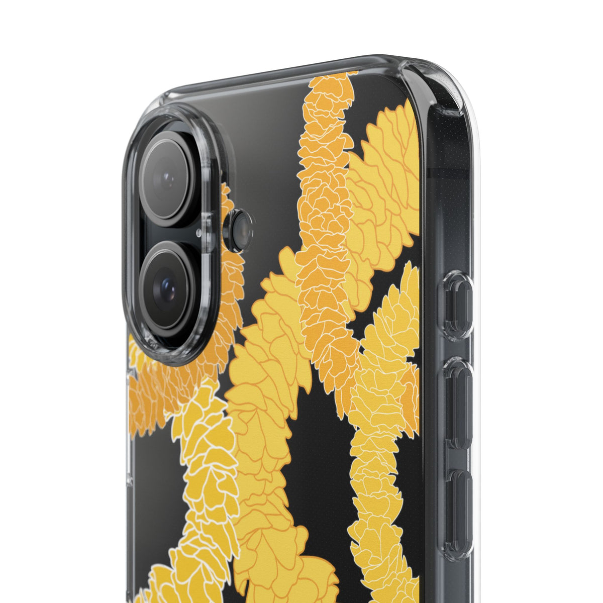 Ilima Flower Lei CLEAR Case