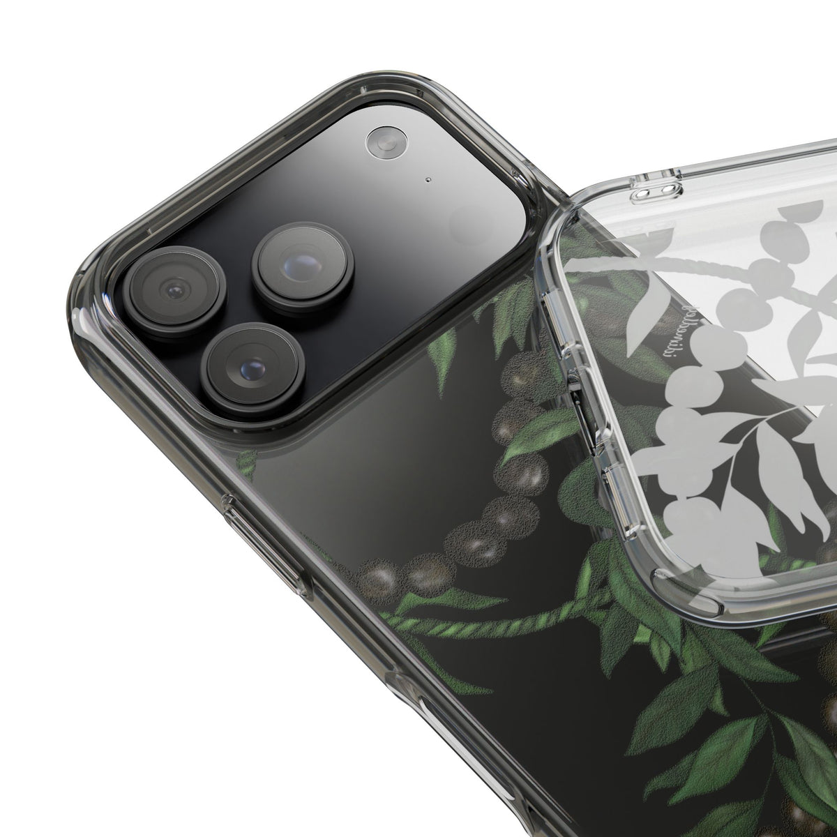 Kukui Nut, Maile and Ti Leaf Lei CLEAR Case