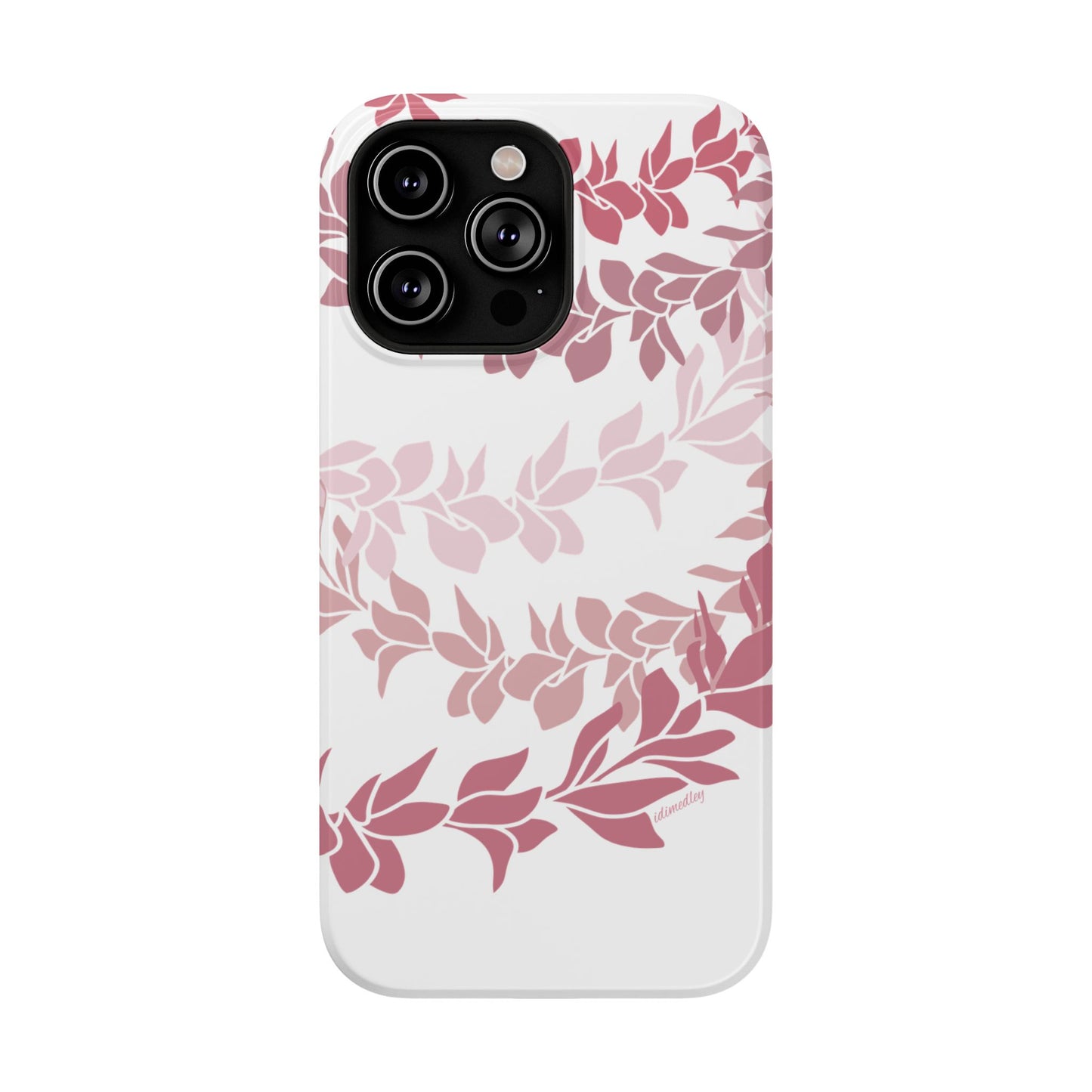 Plumeria Leis in Color Me Pinks (White)