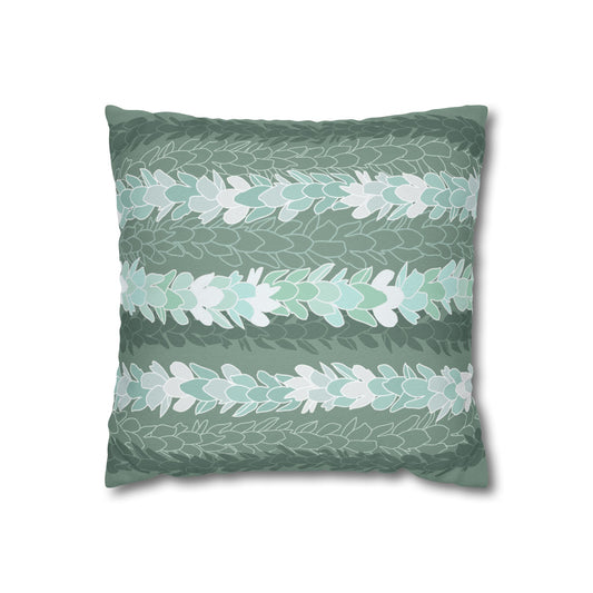 Pillow Case- Pakalana Stringing Green