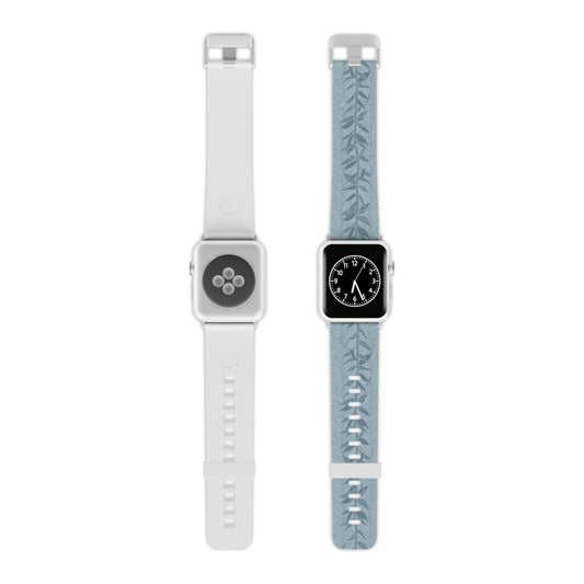 Watch Band for Apple Watch- Ti Leaf Lucky Leis (Steel Blue)