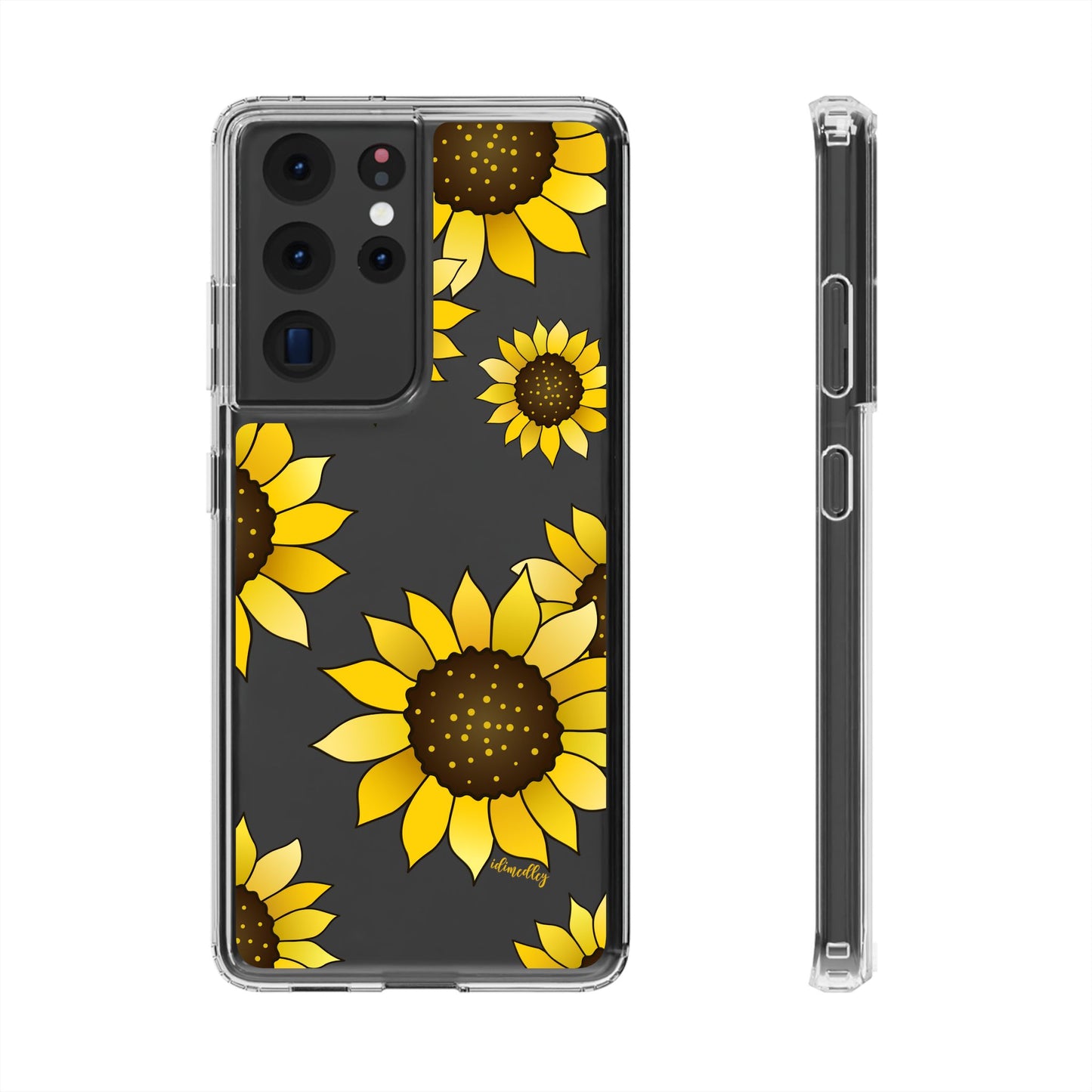 Sunflowers CLEAR Case