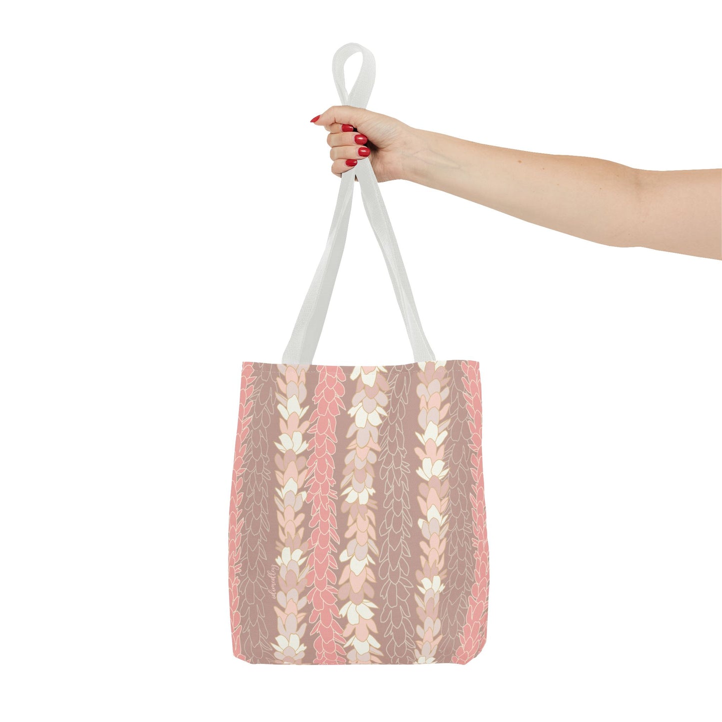 Tote Bag- Pakalana Stringing Peach