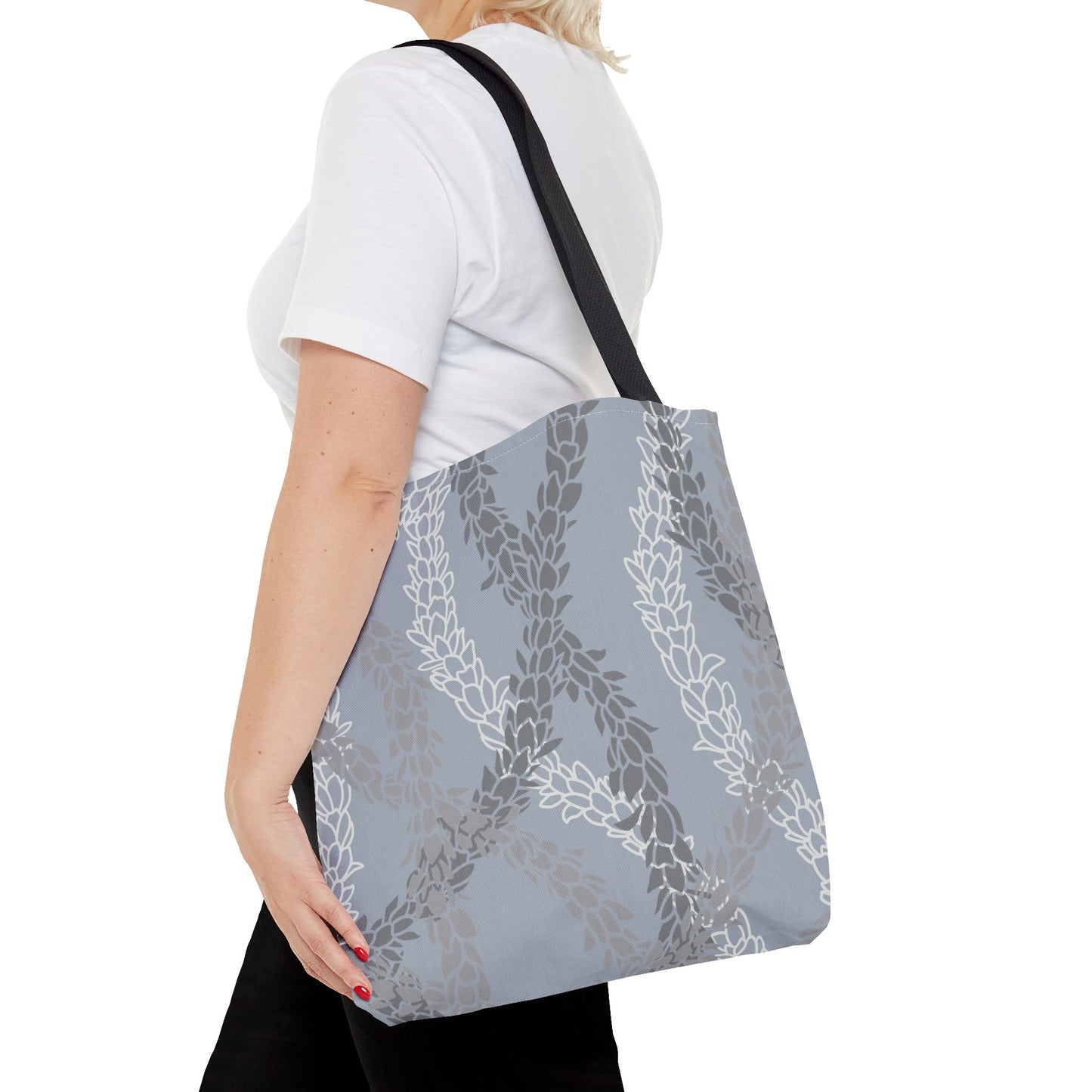 Tote bag- Pikake Wishes (Gray)