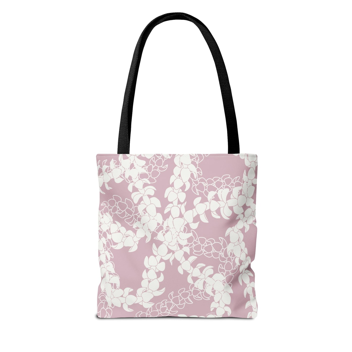 Tote Bag- Puakenikeni Lei (Rosey Pink)