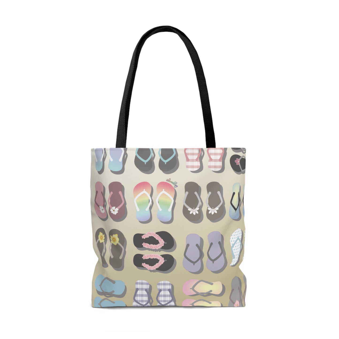 Tote bag- Sandy Pua Toes in my Rubbah Slippahs