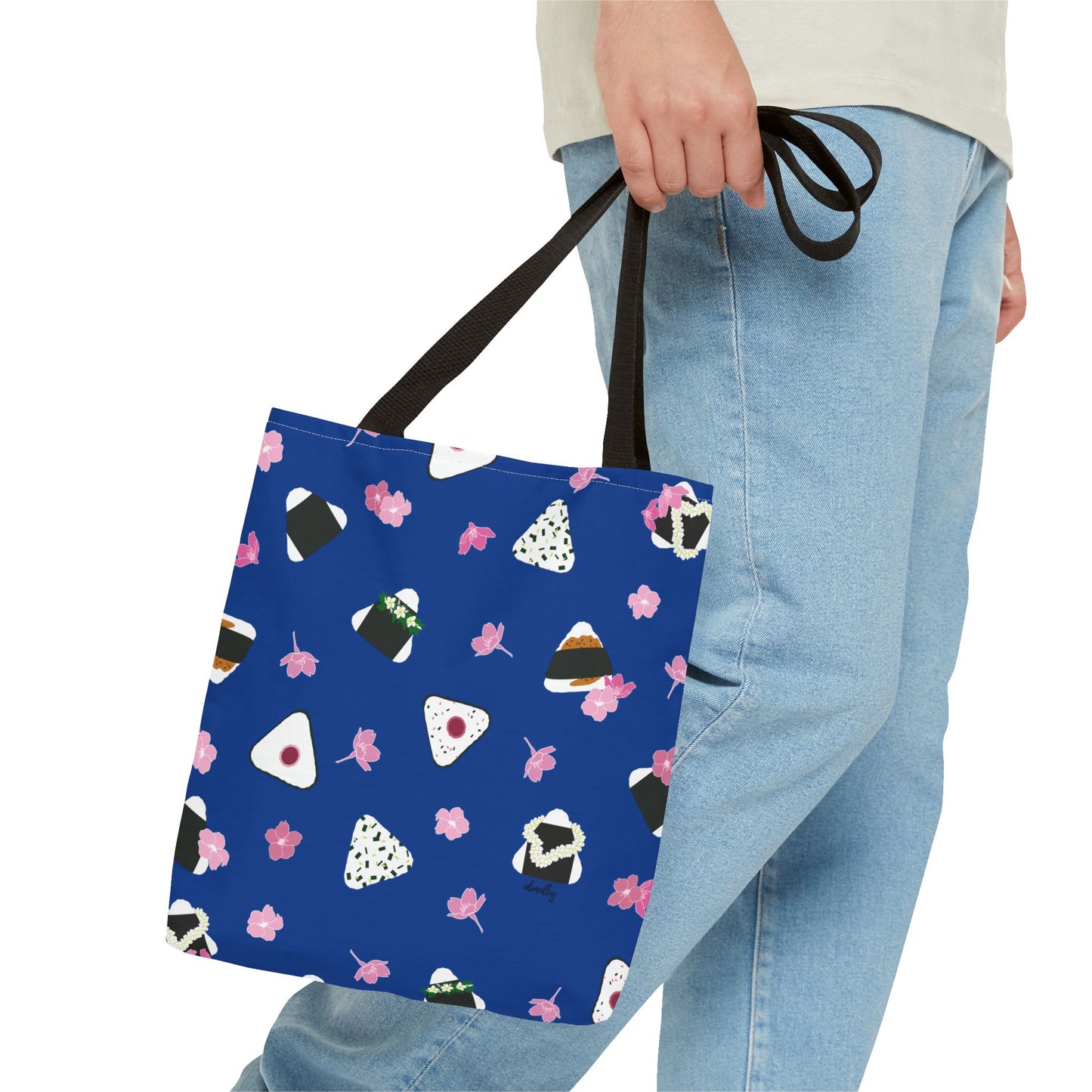 Tote bag- Musubi Medley (Deep Blue Sea)