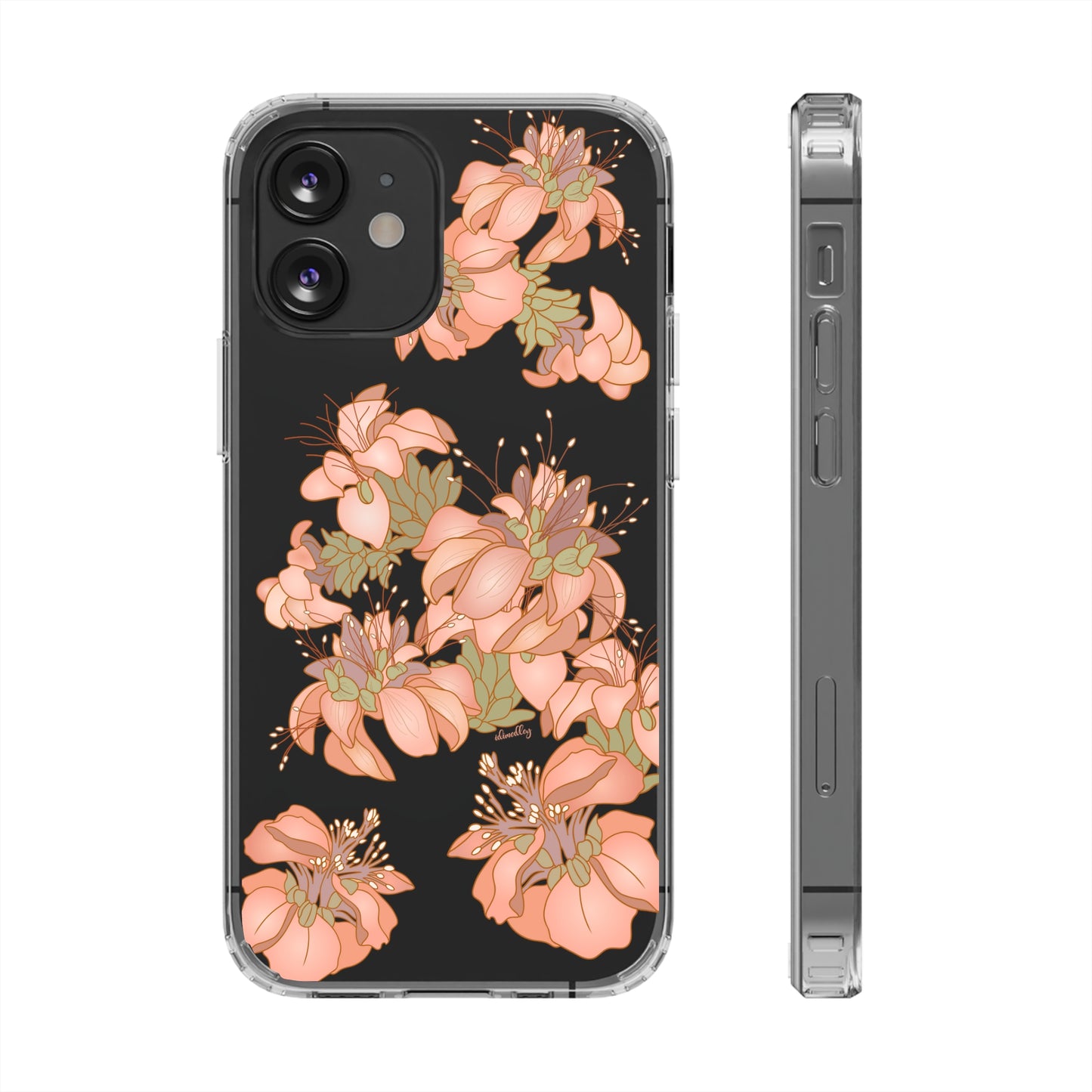 Wili Wili Flowers CLEAR Case