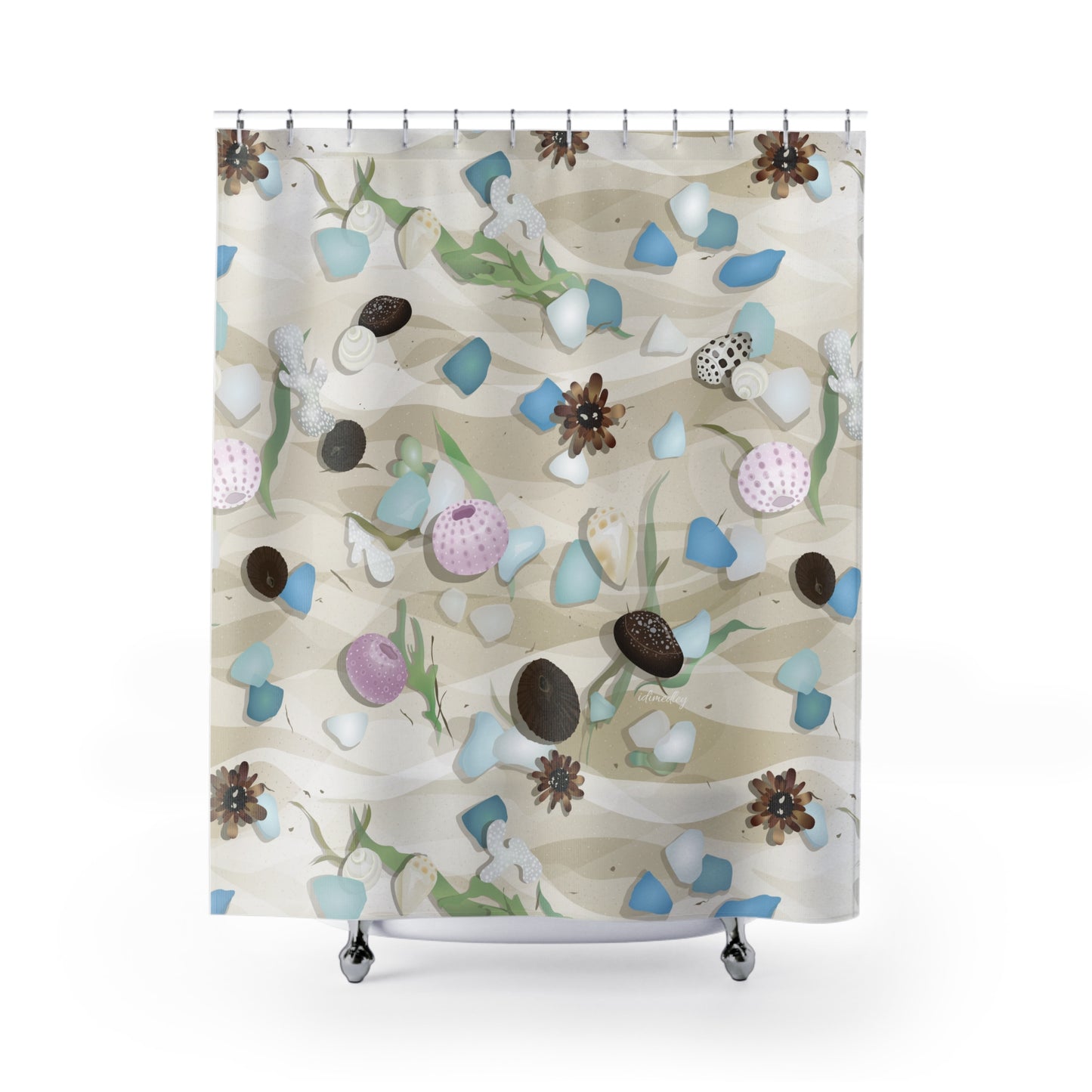 Shower Curtain- Hawaiian Sandy Shores