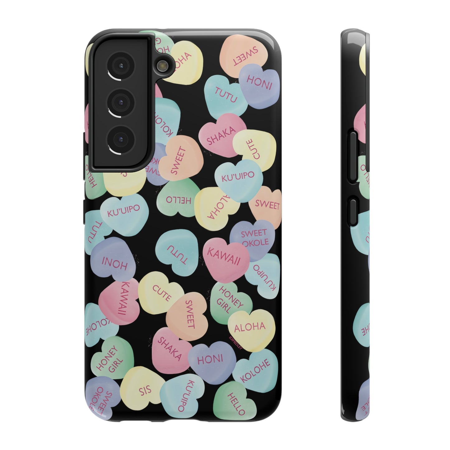 Candy Conversation Hearts Hawaii Style (Black)